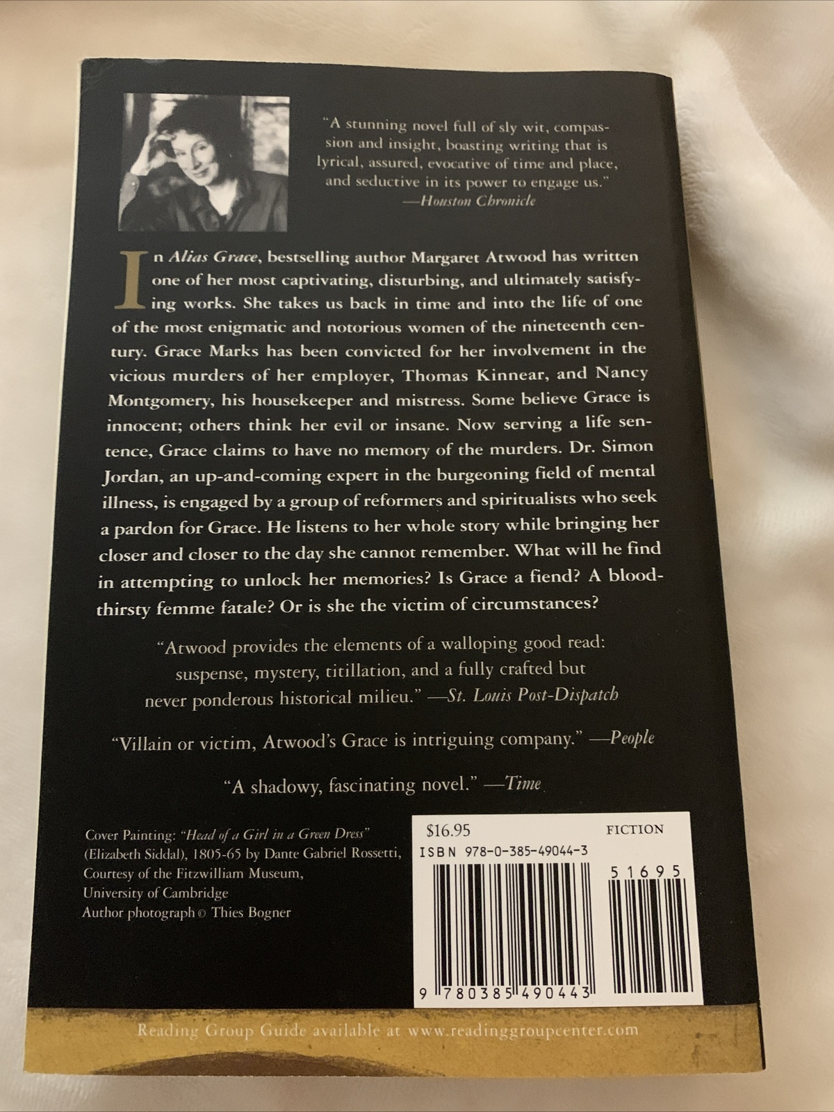 Alias Grace: A Novel – Paperback By Atwood, Margaret