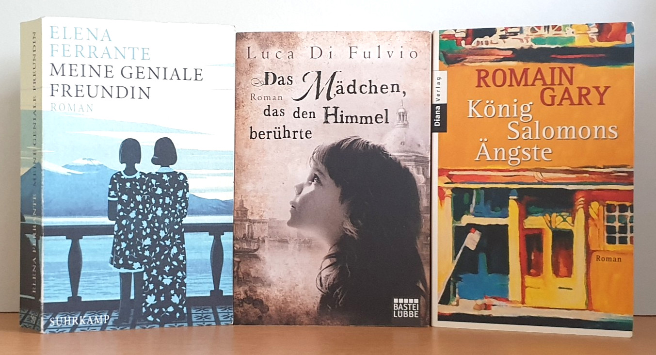 BUCHPAKET+6 BÜCHER+ Romane+LUCA DI FULVIO+KHALED HOSSEINI+TB+BUNDLE