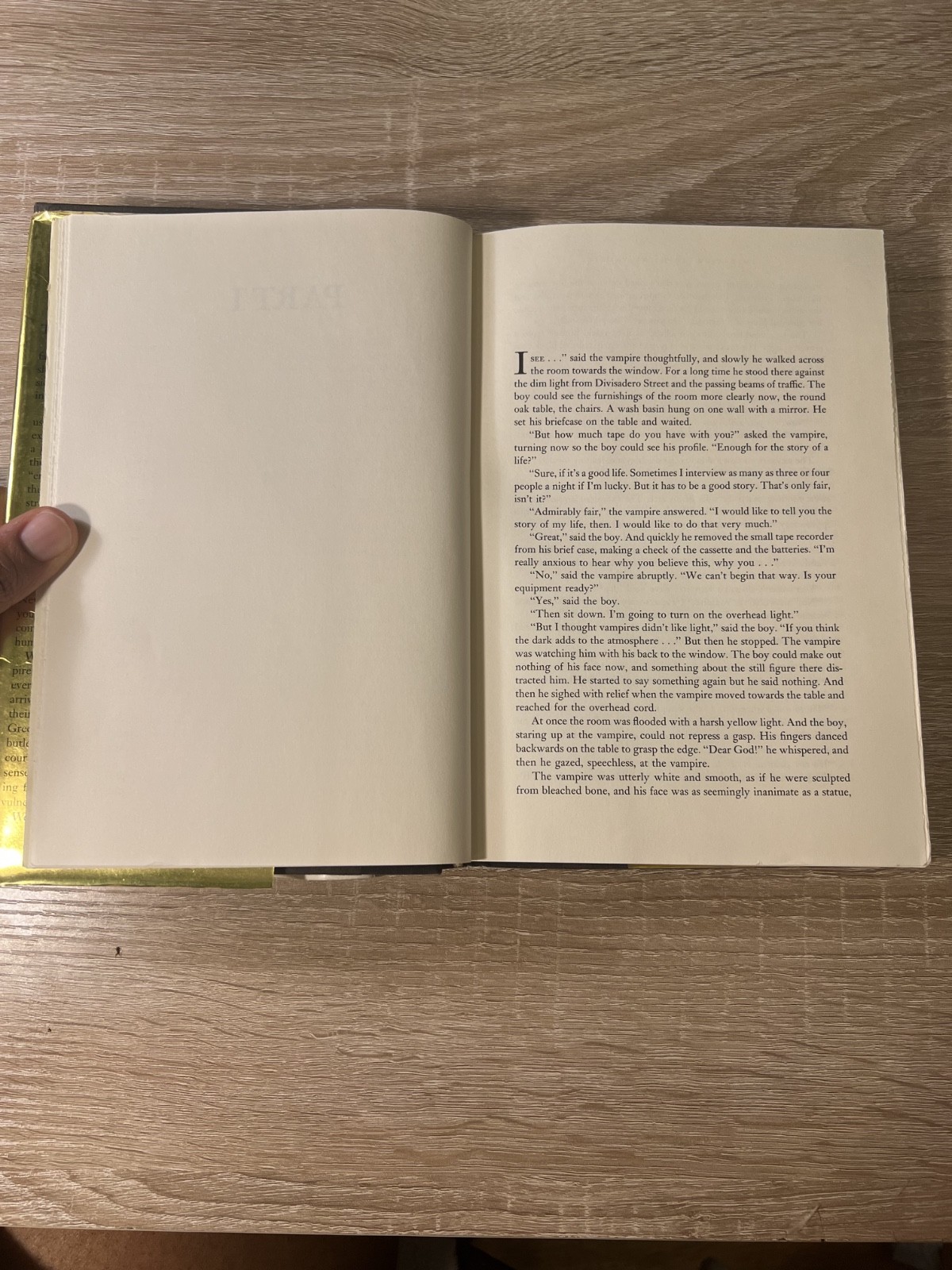 Interview with the Vampire Anne Rice Hardcover Book Anniversary Edition 1994