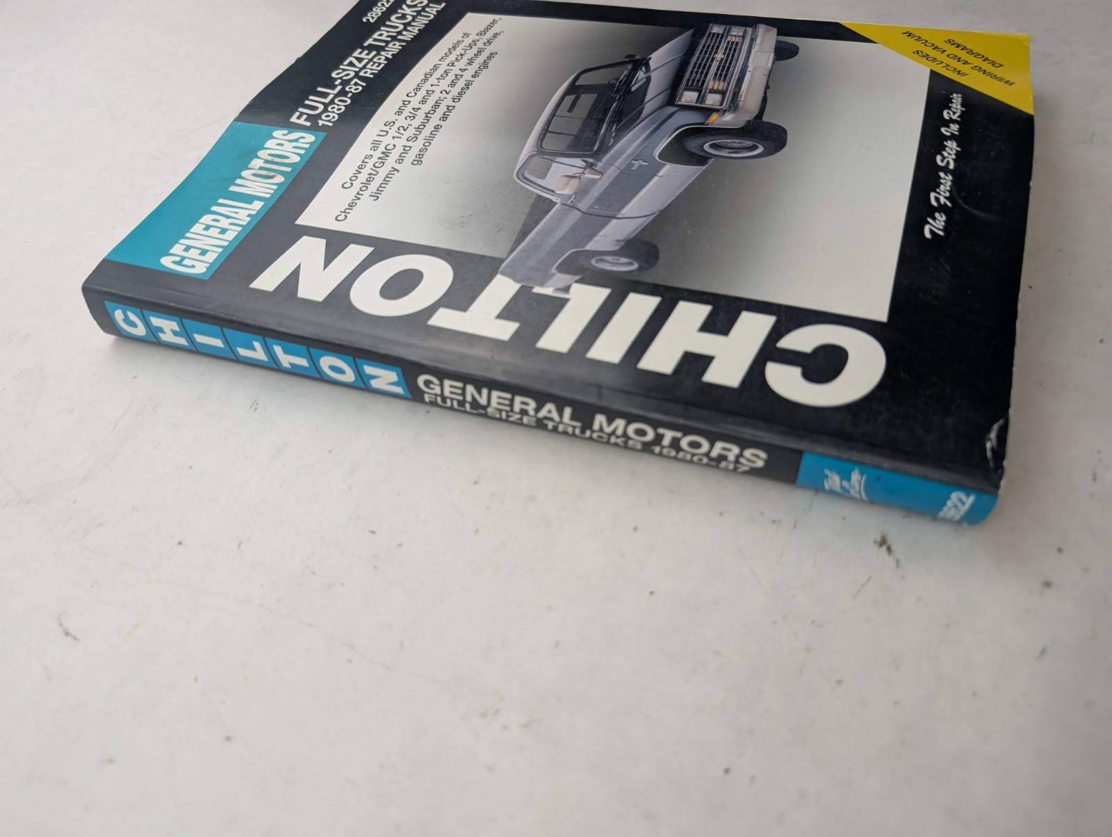 Chilton Repair Manual 28622 W/ Wiring Diagram For GM Full-Size Trucks 1980-1987