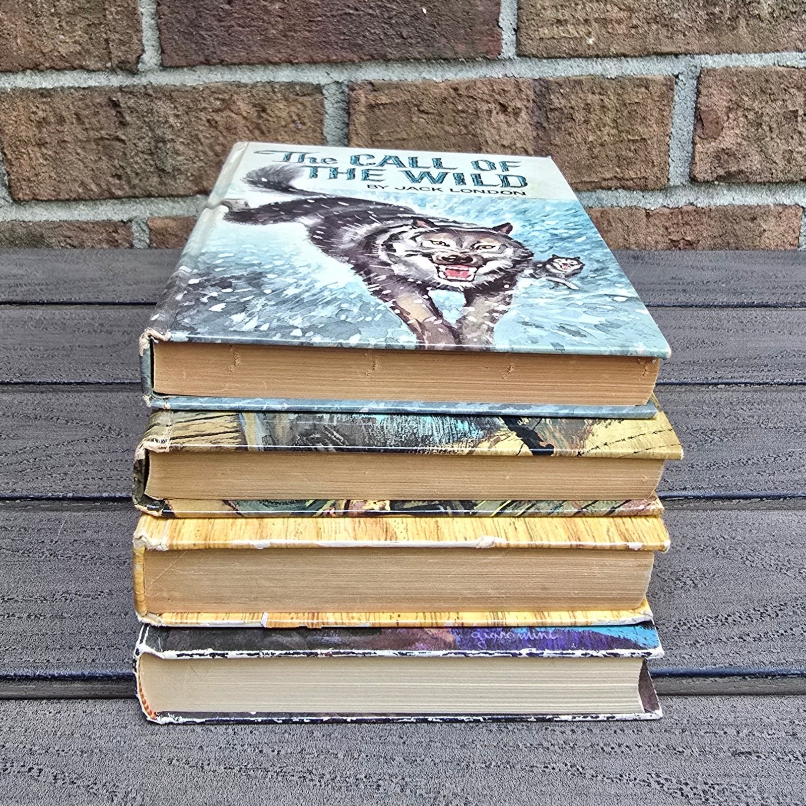 4 Whitman Publishing Books Black Beauty Call Wild Great War Jinx Payrock 50s 60s