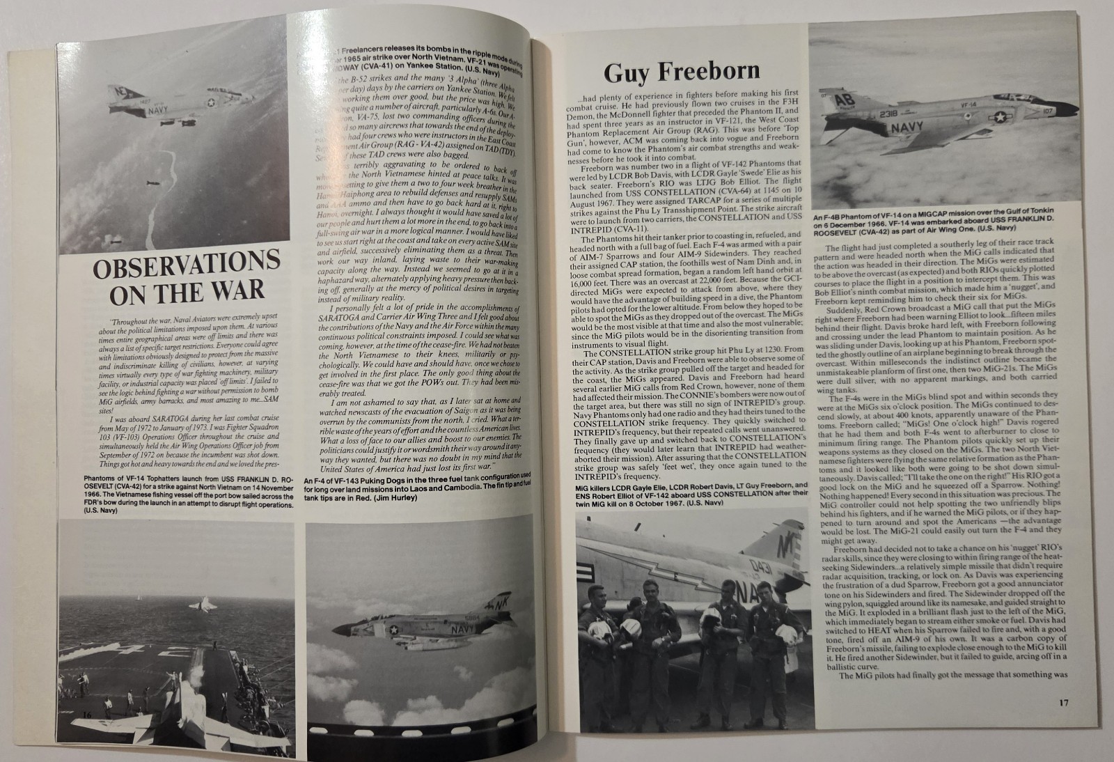 Squadron/Signal USN Phantoms in Combat 0897472136 (P)