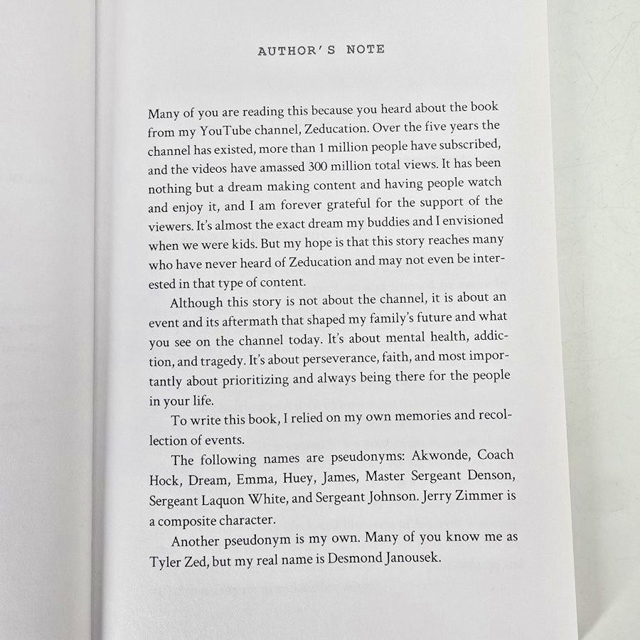 Trailer Park Parable Tyler Zed Addiction Recovery Post Hill PB 2024 Book