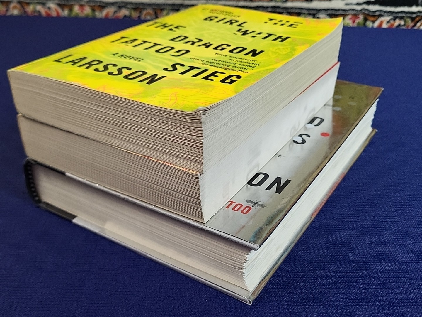 Stieg Larsson, Millennium Trilogy Series Girl with the Dragon Tattoo Book 1-3