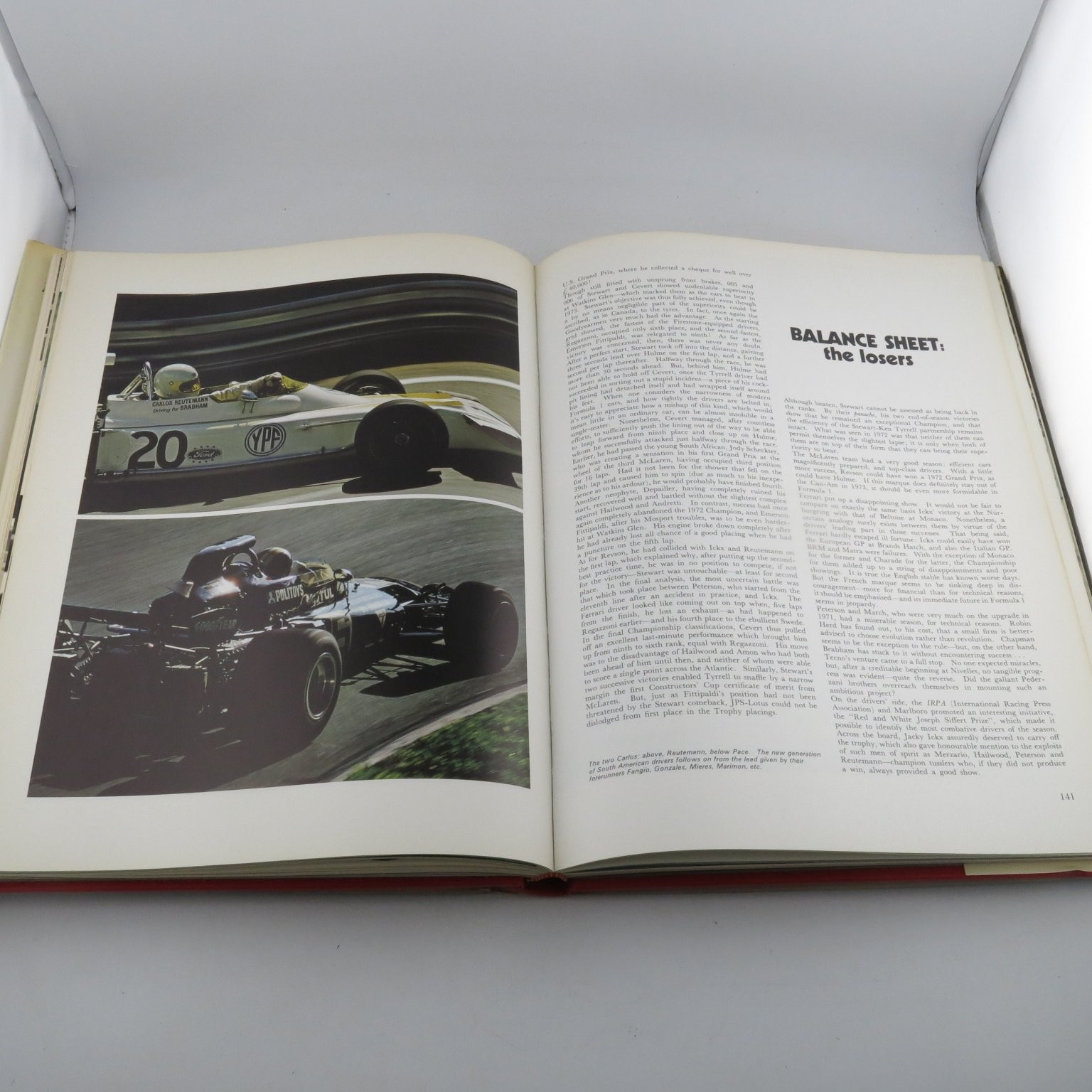 Automobile Year No. 20 1972/73 Edita Lausanne Hardcover Automotive Racing