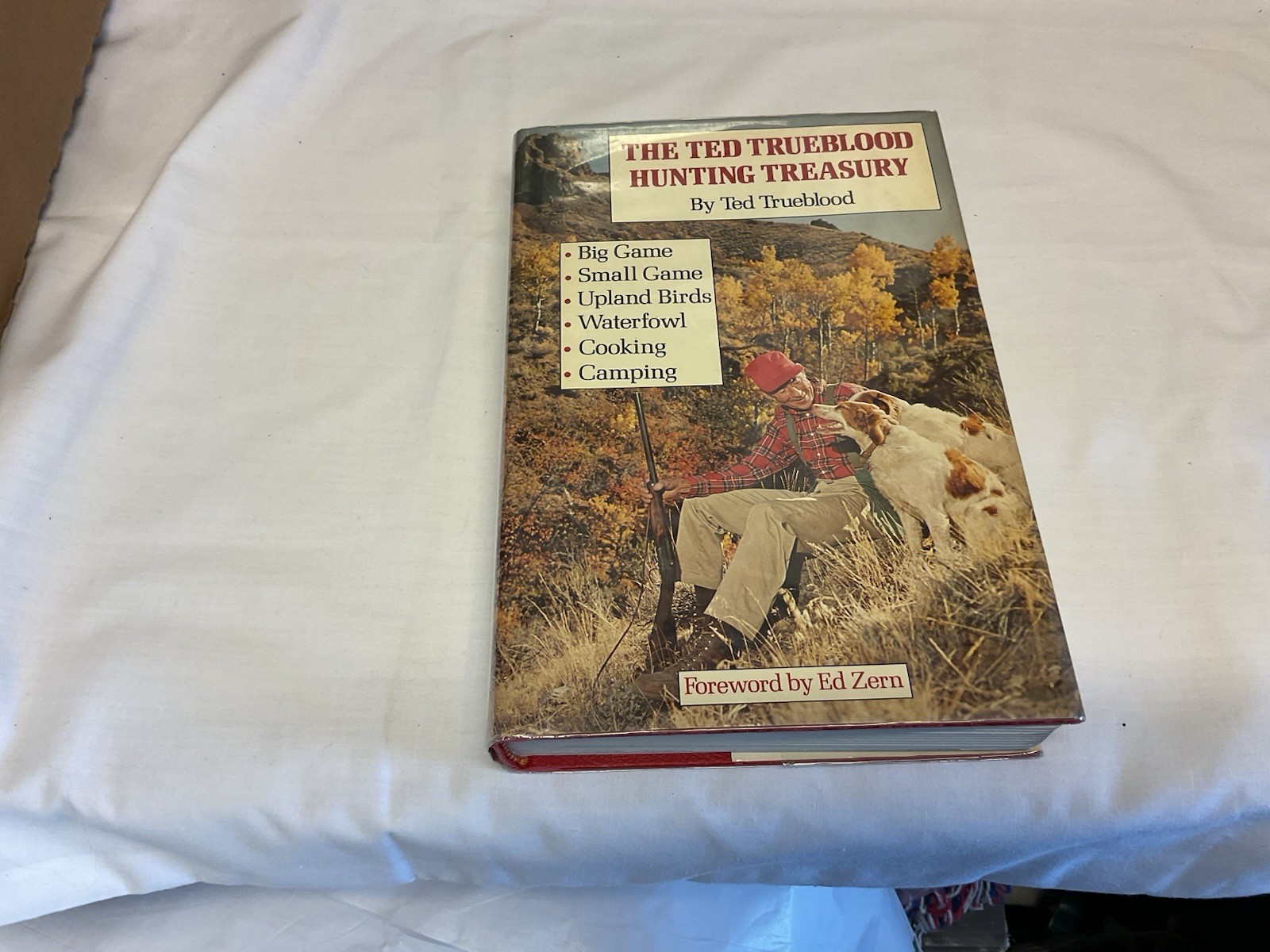THE TED TRUEBLOOD HUNTING TREASURY (Hardcover 1978) Hunting Game Cooking Camping