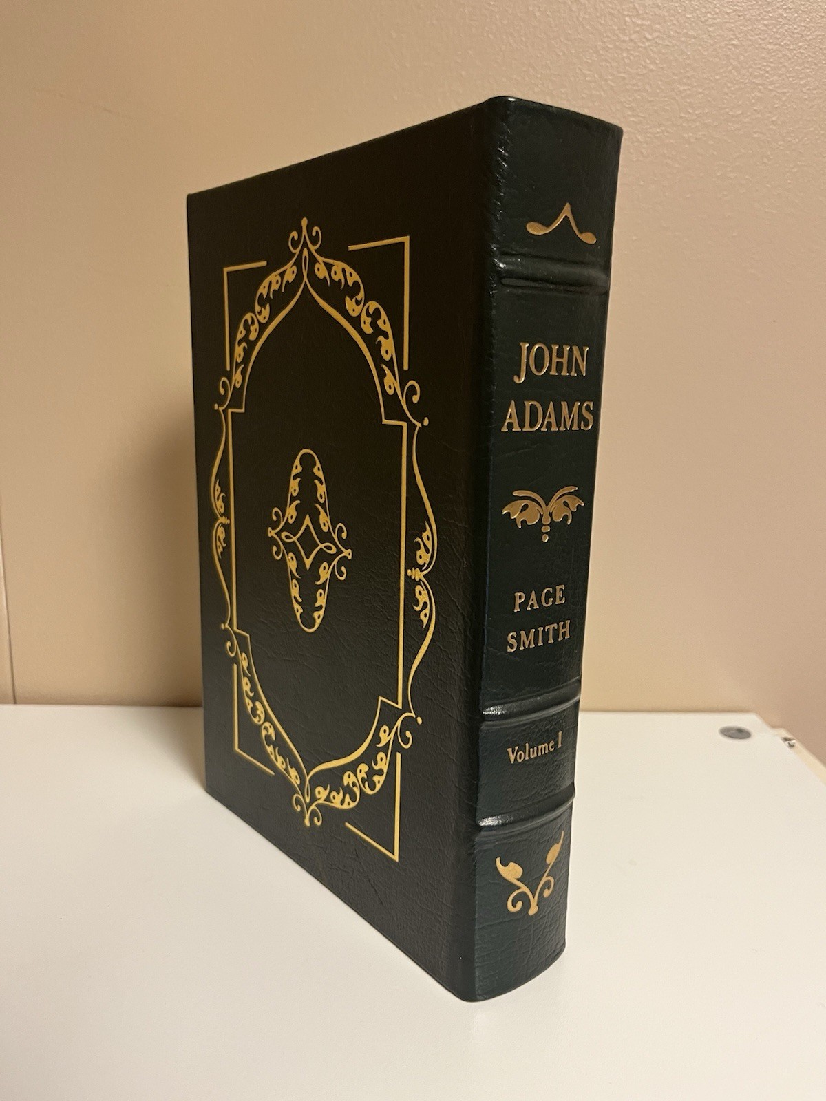 JOHN ADAMS 1735-1784 Volume 1 by Page Smith THE EASTON PRESS Leather Hardcover