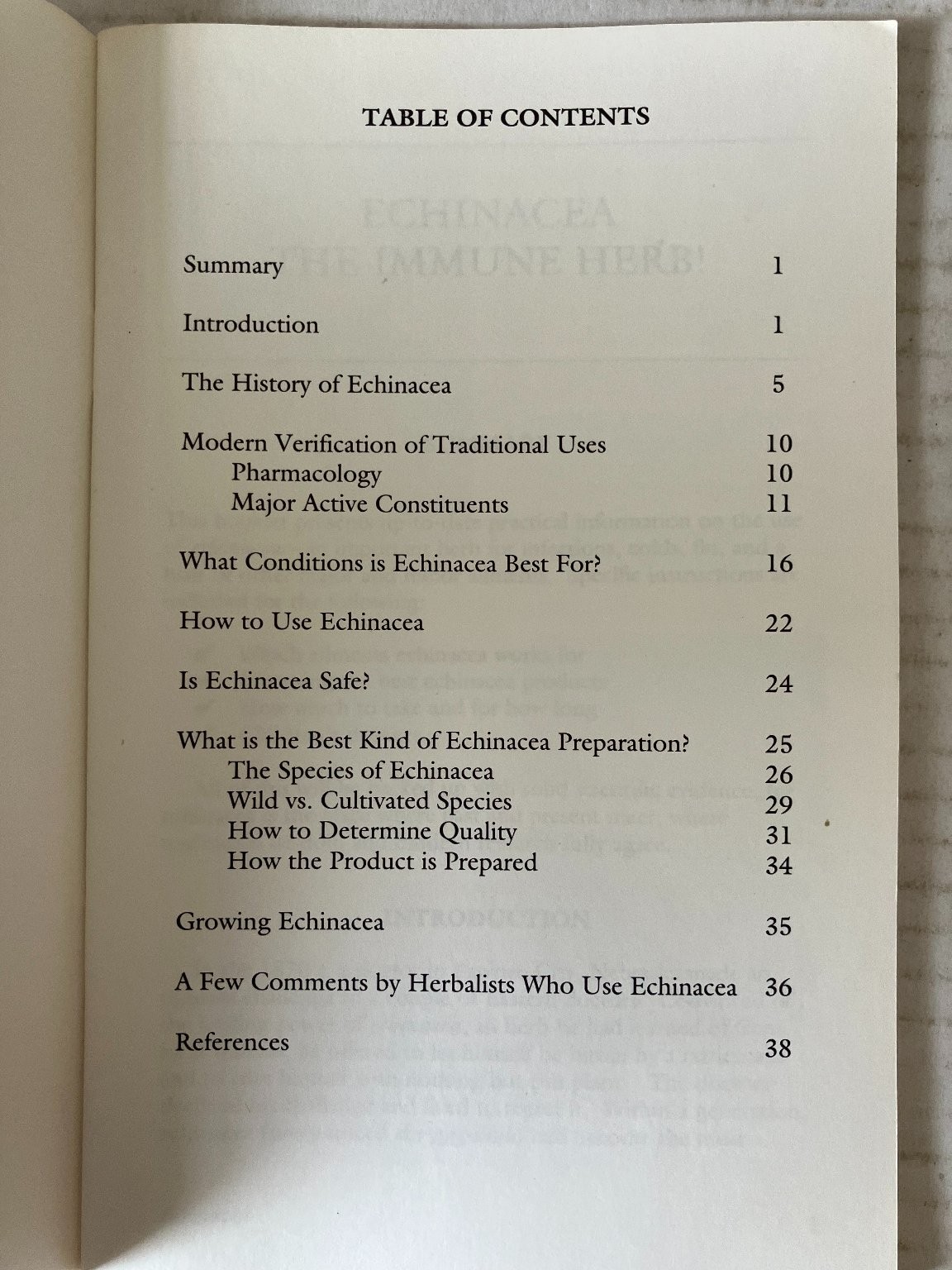 Echinacea The Immune Herb Christopher Hobbs 1990 3rd Printing Botanica Press PB