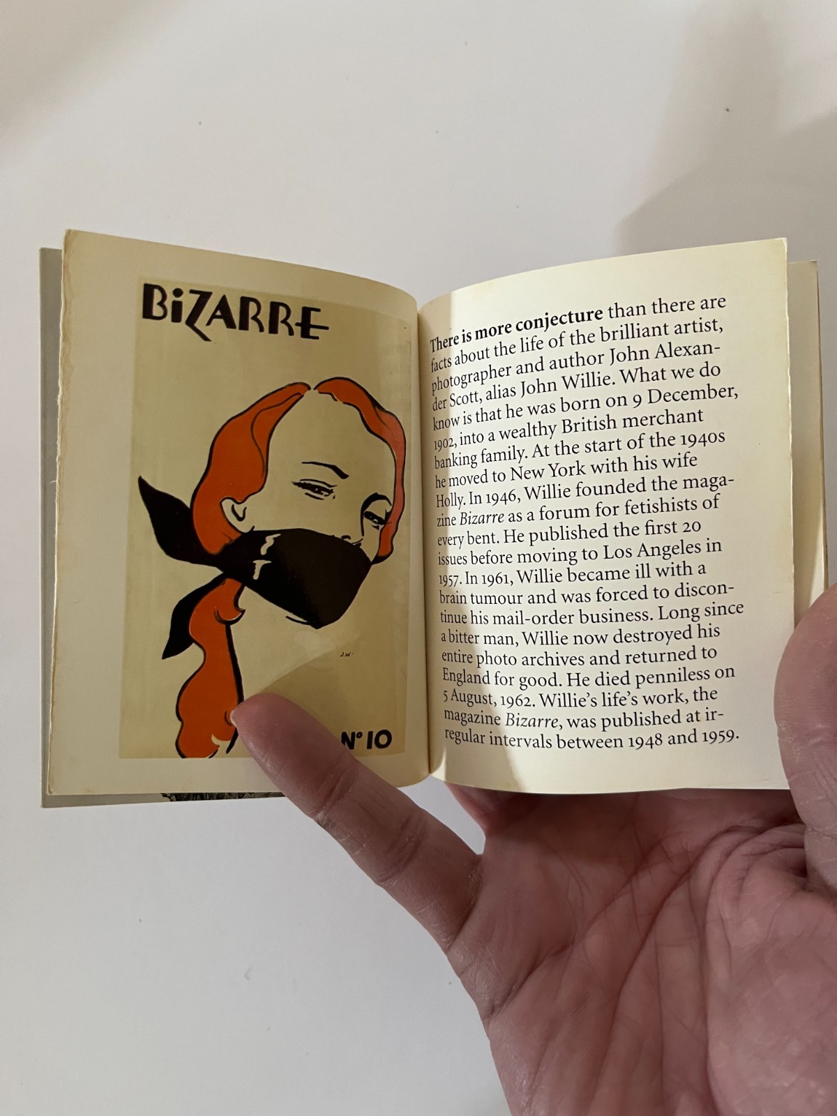 John Willie’s Bizarre [Amuse-gueule]. Taschen Mini-Book. 1996.