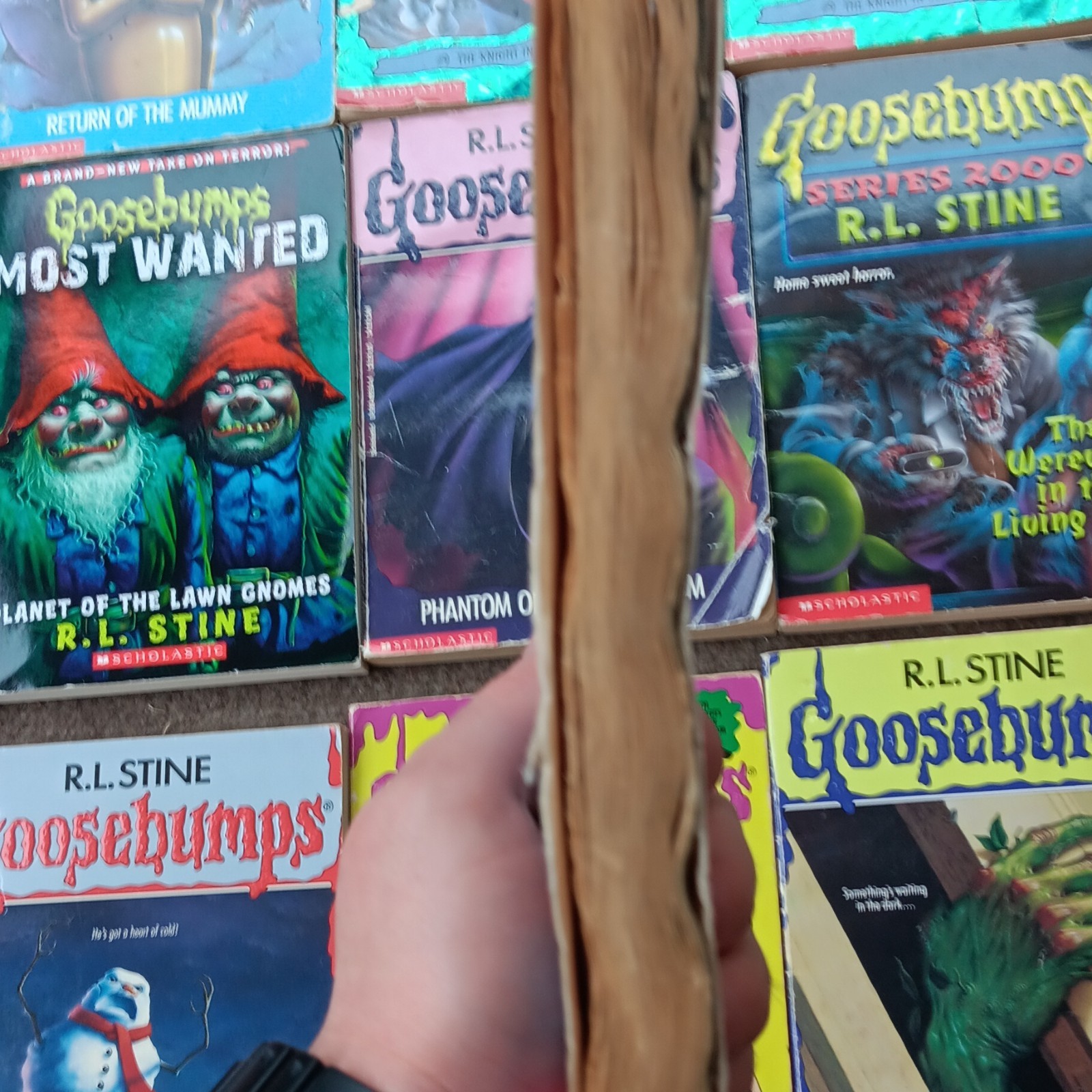 Goosebumps R.L. Stine Paperback Book Lot READ DESCRIPTION 42 BOOKS