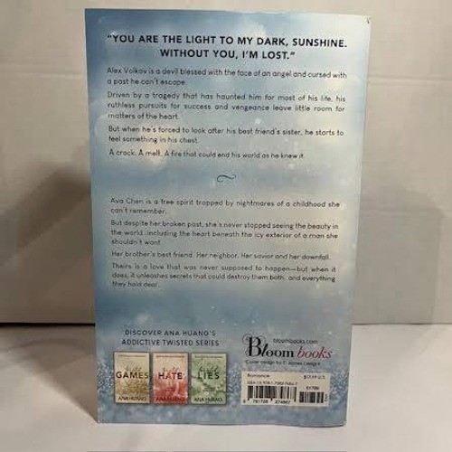 Twisted Love by Ana Huang Paperback Book Romance Novel Twisted Book One