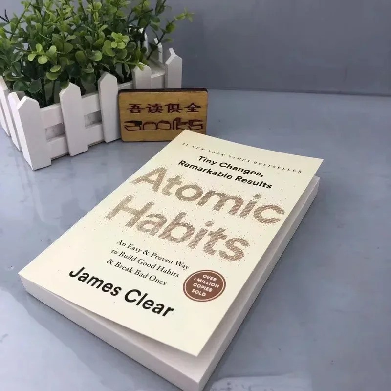 *Atomic Habits* Paperback by James Clear Build Good Habits & Break Bad Ones.