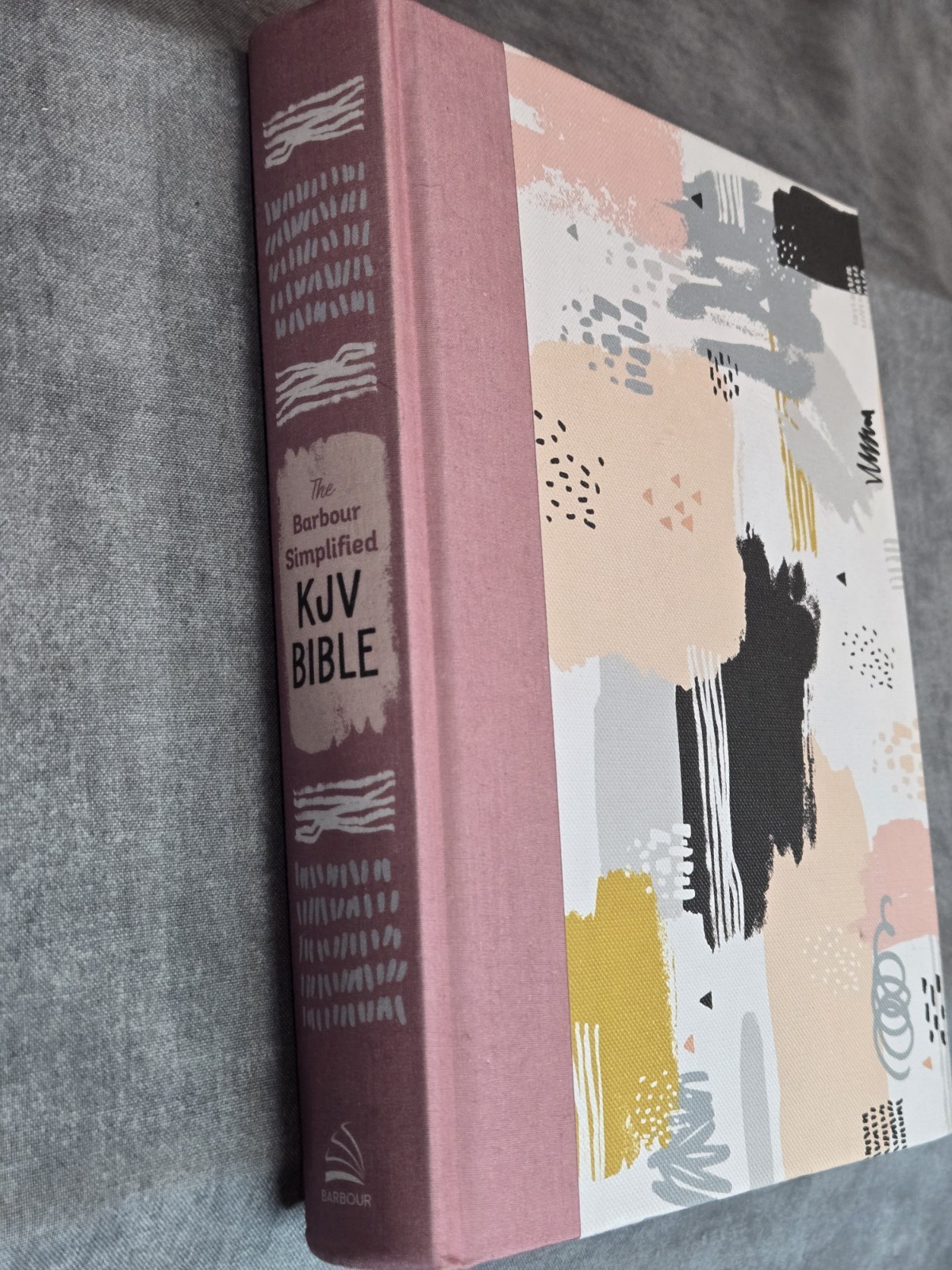 Barbour Simplified KJV Bible for Teen Girls SKJV Red Letter Edition