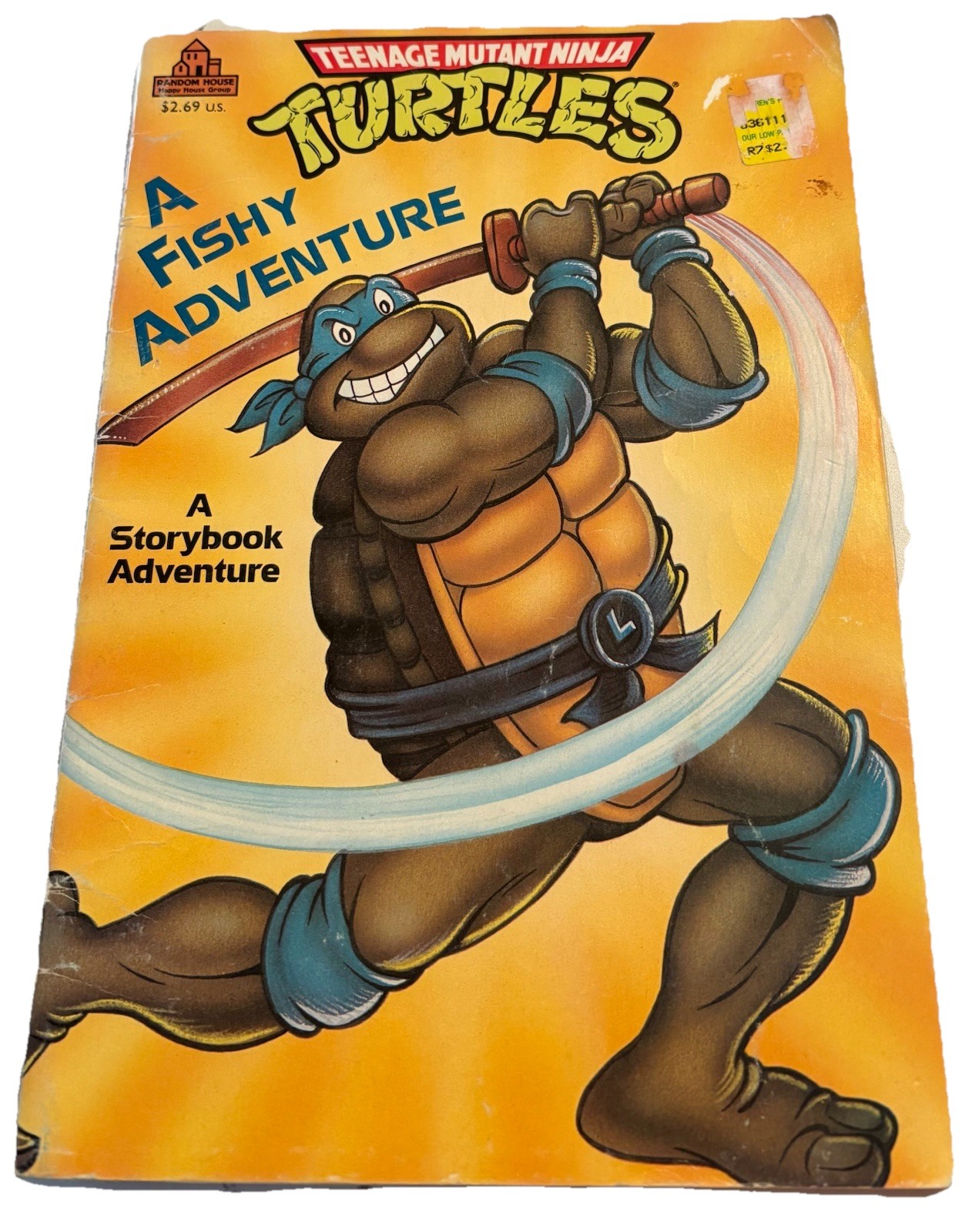 Mixed Lot of 4 Teenage Mutant Ninja Turtles TMNT Kids Paperback Books 90s-2010s