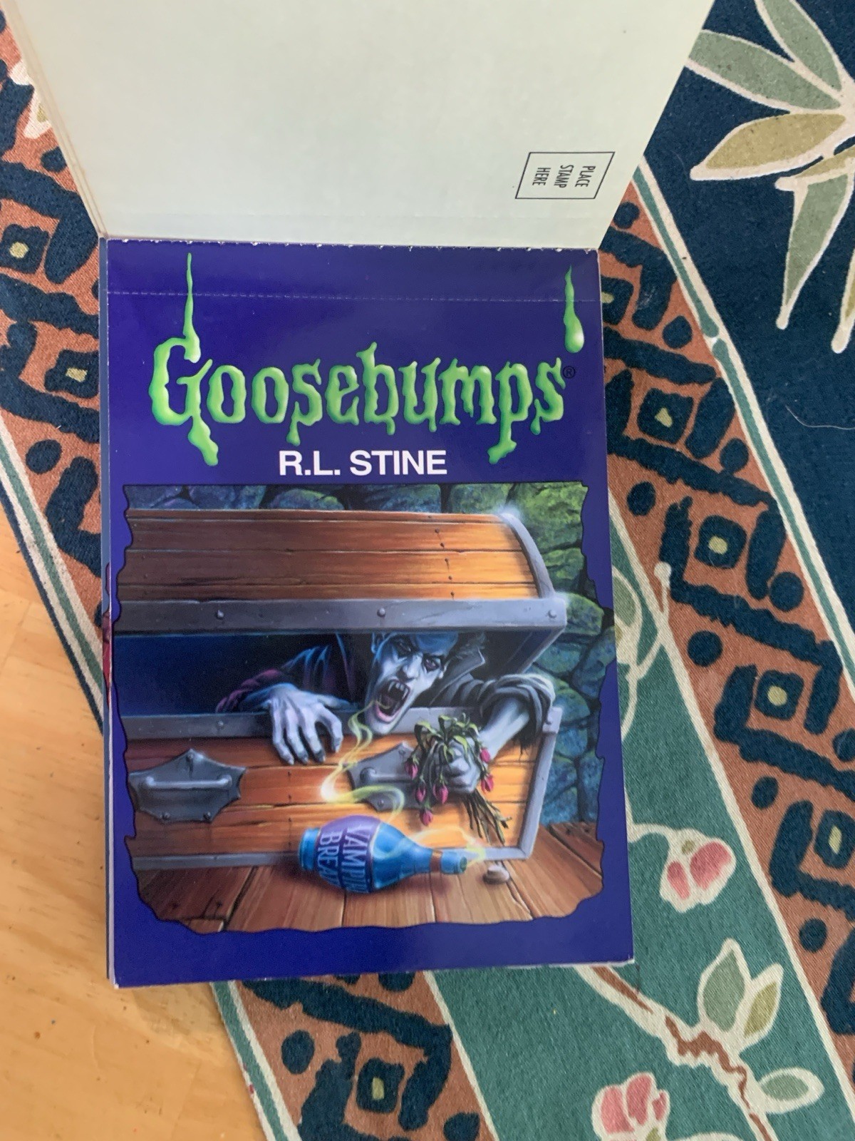 1997 R. L. Stine Goosebumps Postcard Book II (All 30 postcards included)