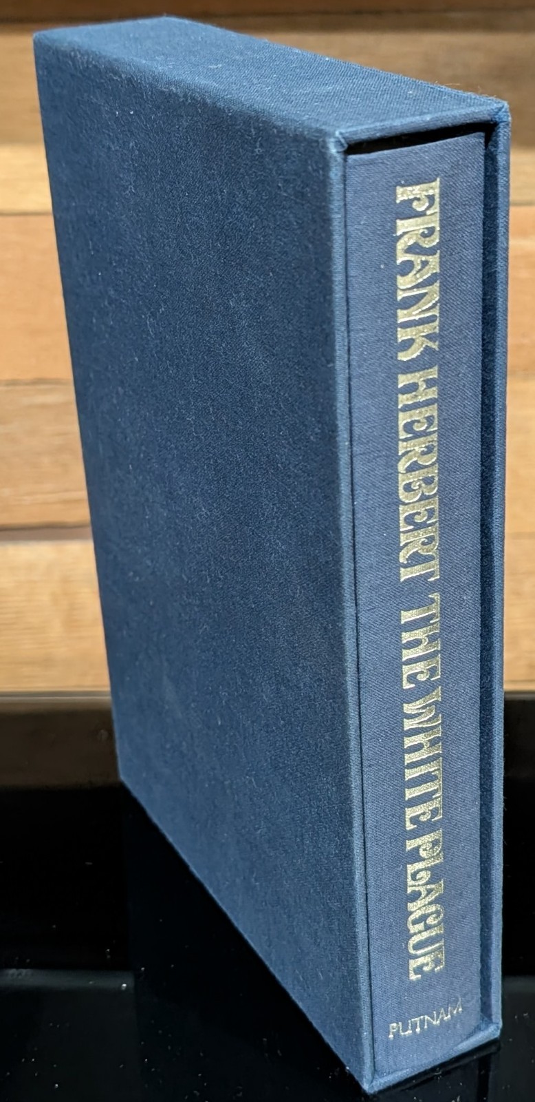 FRANK HERBERT The White Plague SIGNED AUTOGRAPHED Slipcase 1st Ed 398/500 1982