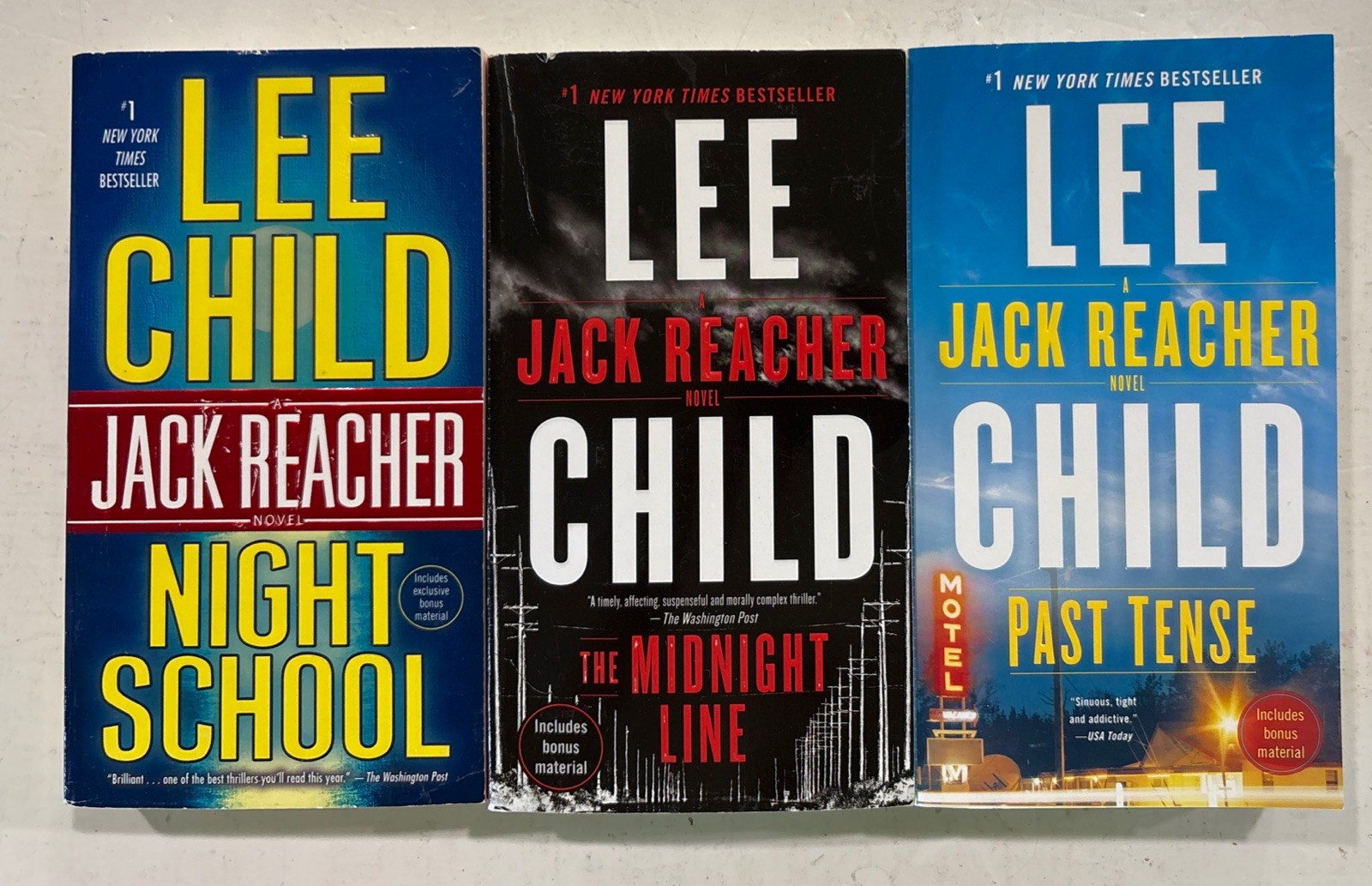 Complete JACK REACHER Series By LEE CHILD Books 1-30 Paperback Lot Set Prime TV