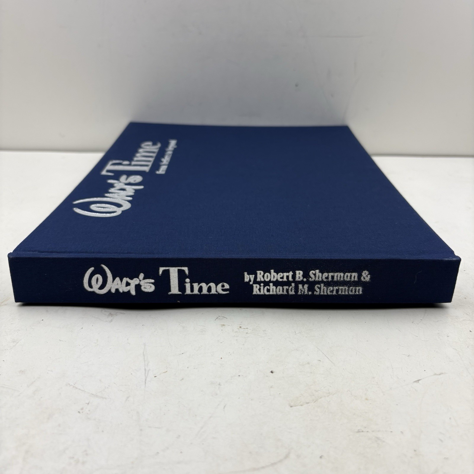 Signed Walt’s Time: From Before to Beyond By The Sherman Brothers First Edition