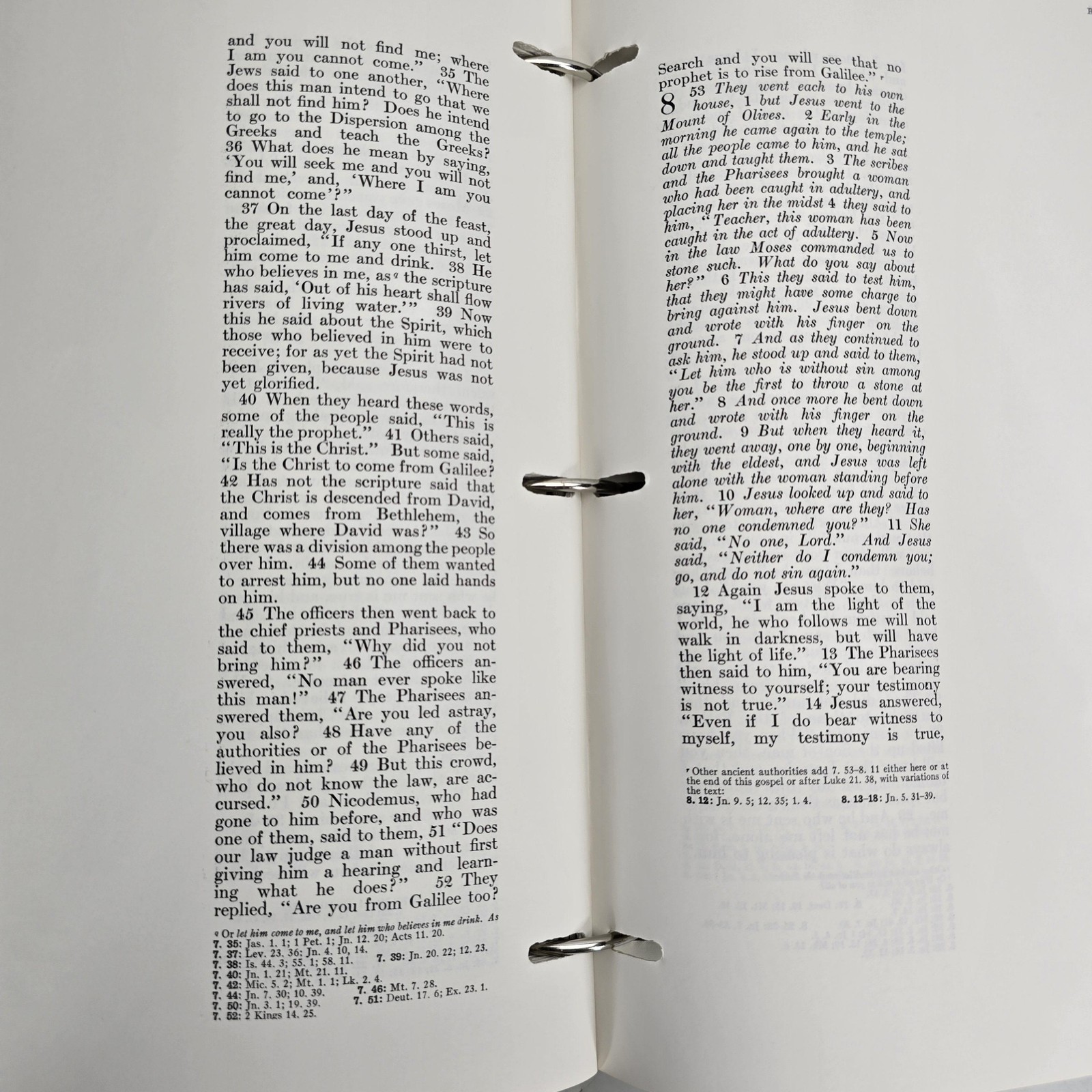 The New Covenant New Testament RSV Wide Margin 3 Ring Binder 1962 Looseleaf