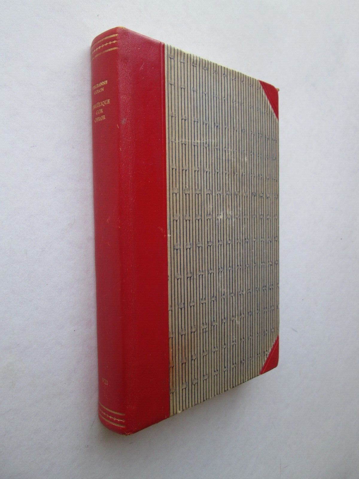 ANGELIQUE GOR OPROR Sergeanne Golon HARDCOVER BOOK Text in Danish BRANNER …