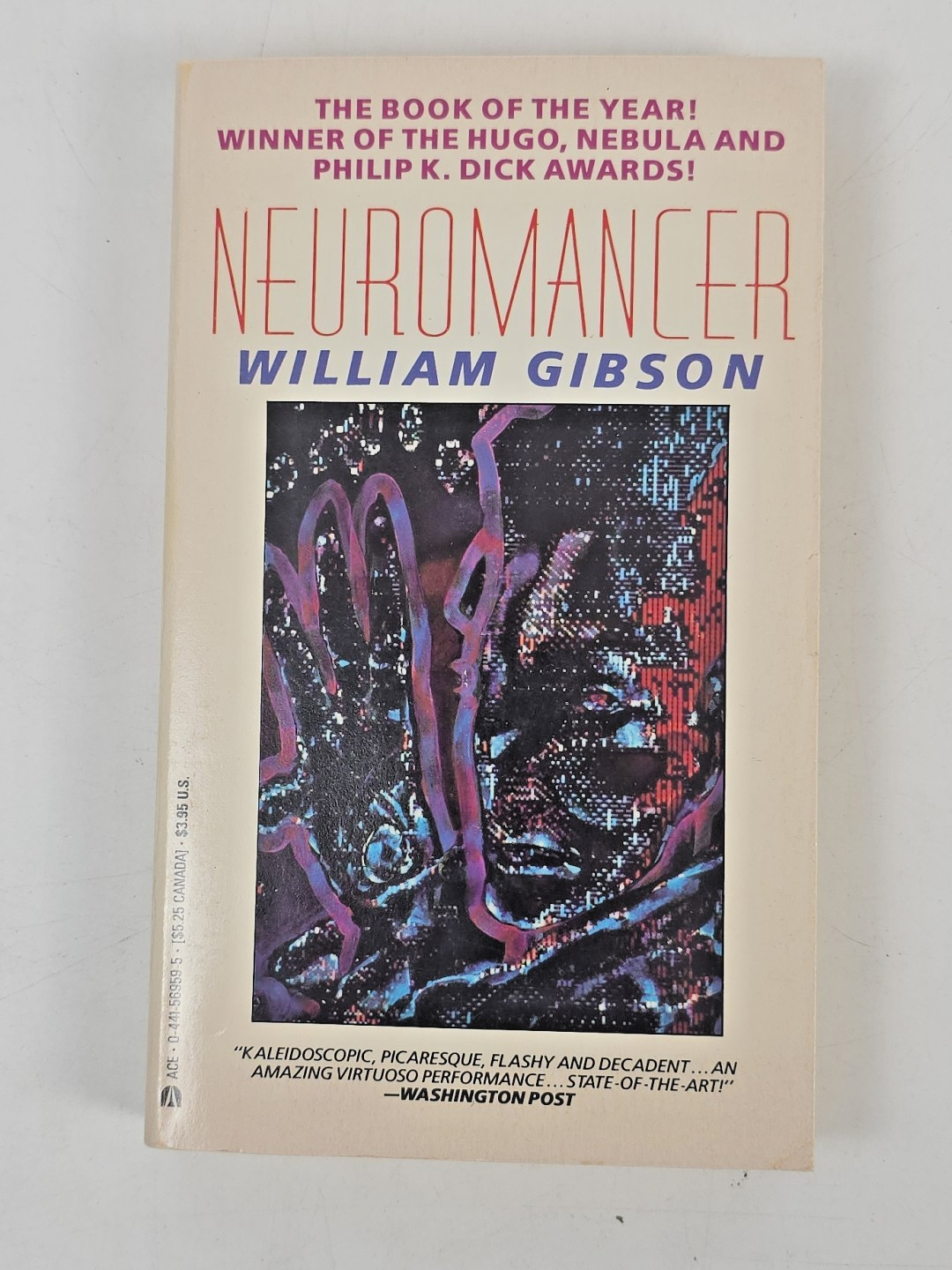 3 William Gibson Sprawl Trilogy ~ Mona Lisa (HC, 1st), Neuromancer & Count Zero