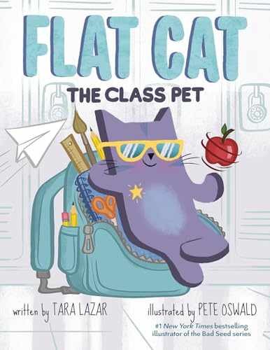Flat Cat: The Class Pet – Hardcover, by Lazar Tara – Very Good u