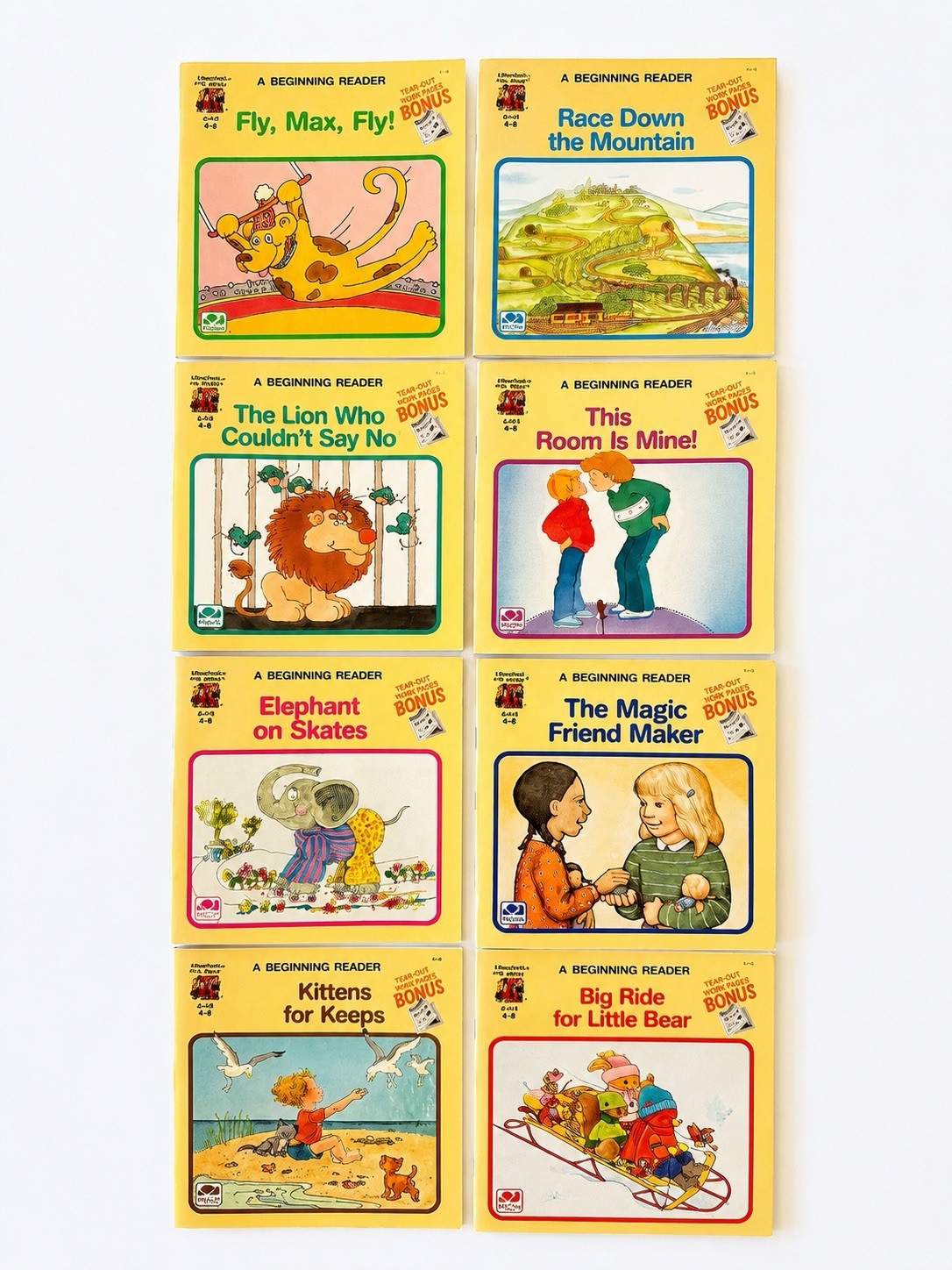 HOMESCHOOL ALERT- Vintage Modern Curriculum Press FULL 8 Book Set-Workbook Pages