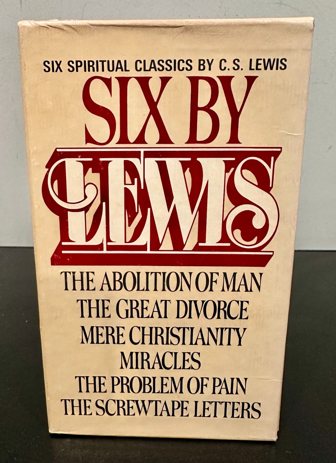 Six By Lewis – C.S. Lewis Six Spiritual Classics 6 Paperback Book Box Set
