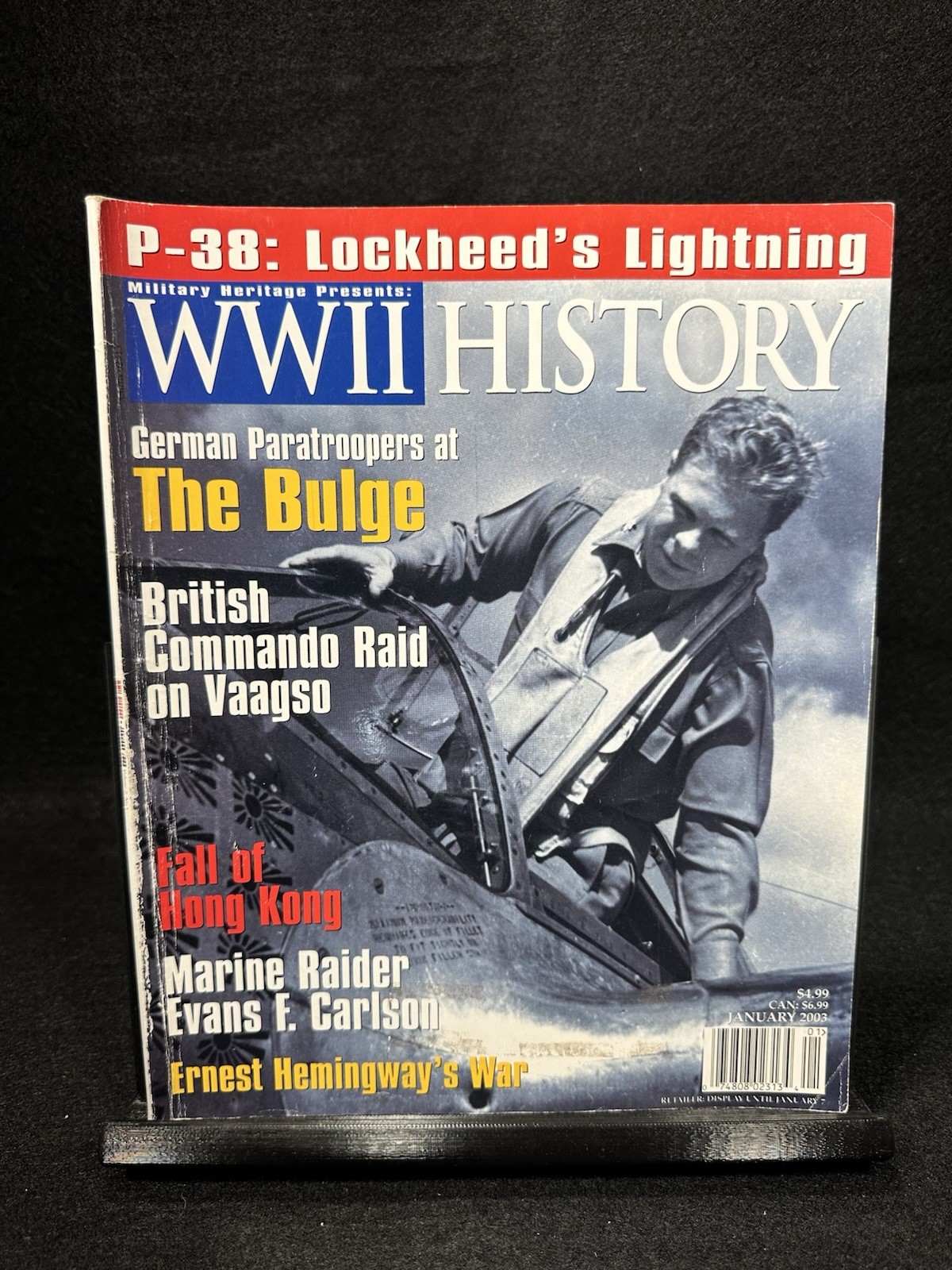 WWII History Magazine – January 2003: German Paratroopers, The Bulge, & More