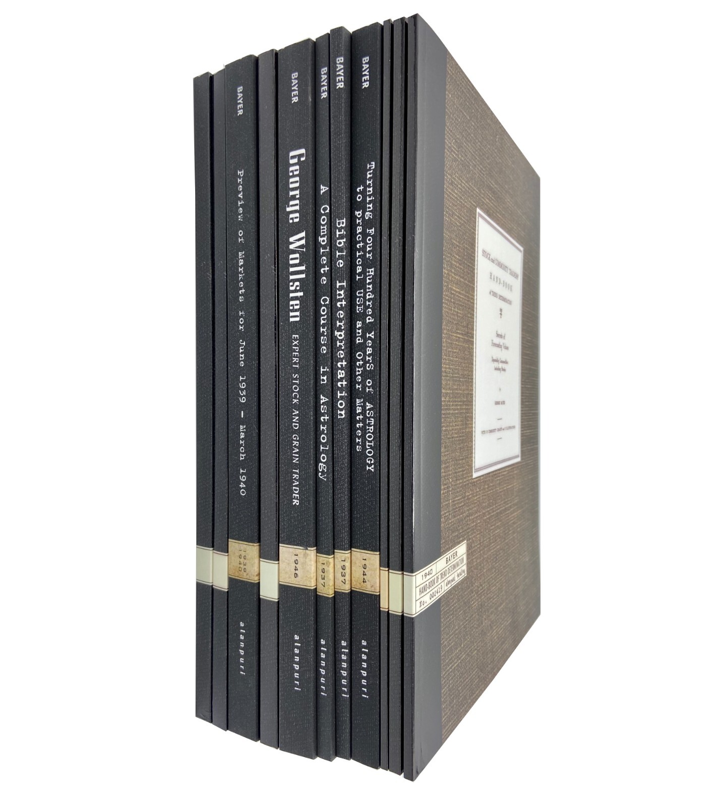 (1930s) George Bayer Expert Trader COMPLETE Book Collection (11 SEPARATE TITLES)