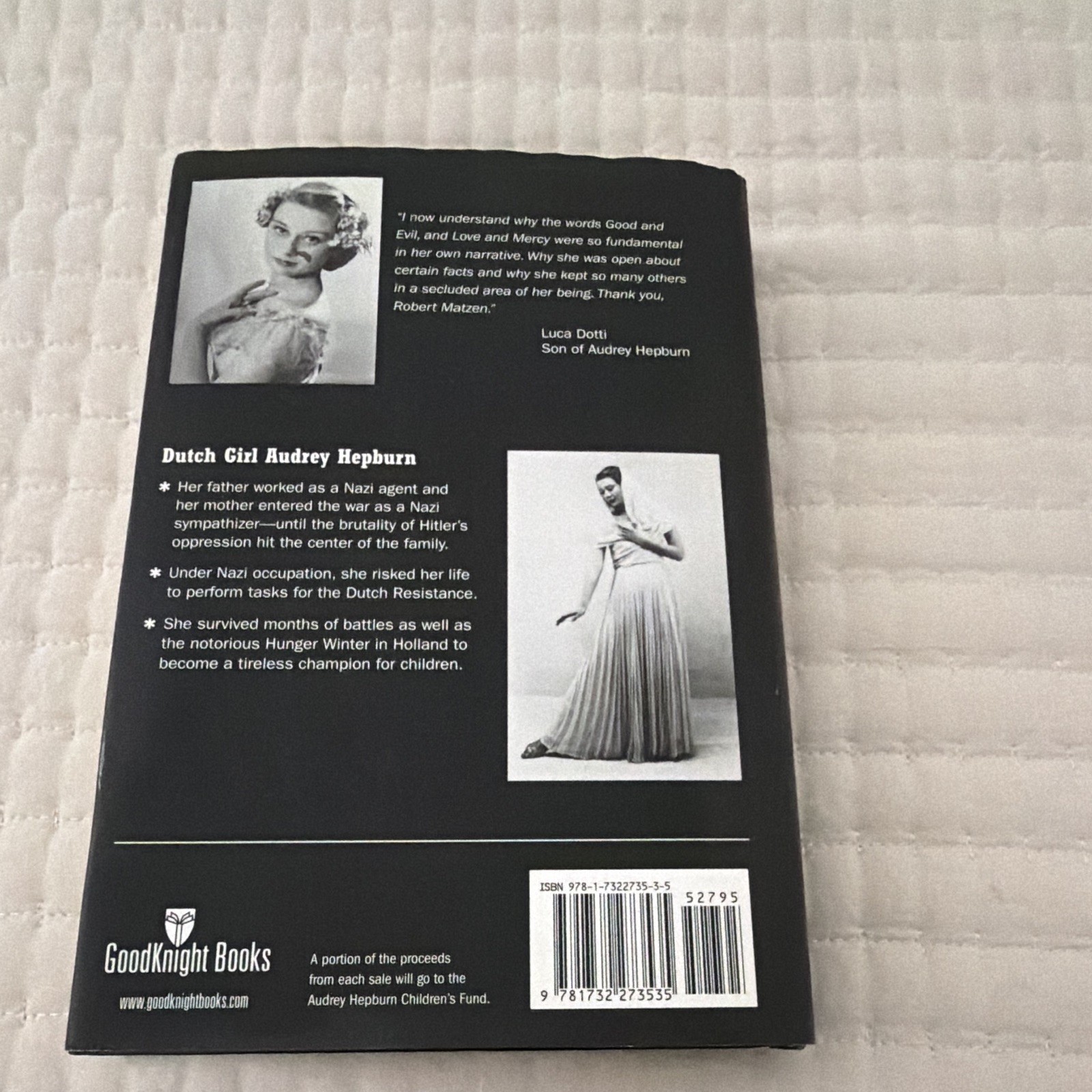 Dutch Girl: Audrey Hepburn and World War II Robert Matzen 2019 Hardcover DJ