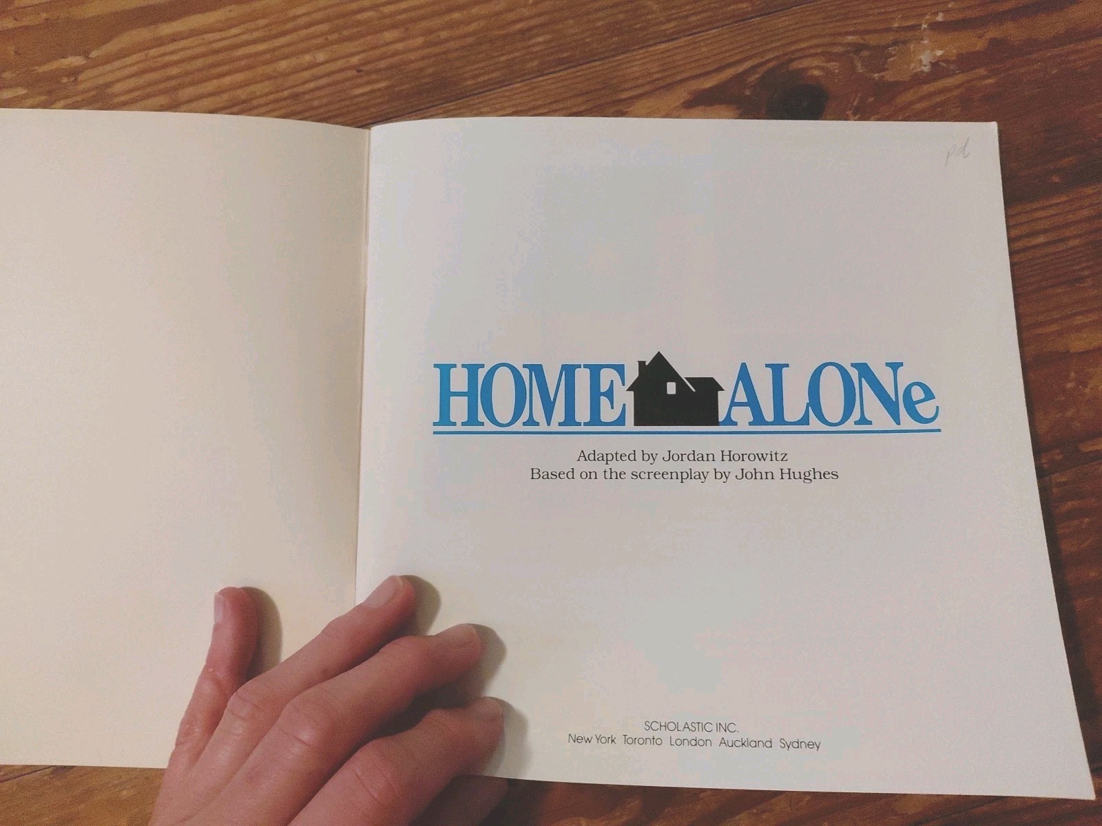 Home Alone Children’s Book Vintage 1990 Paperback Miculci