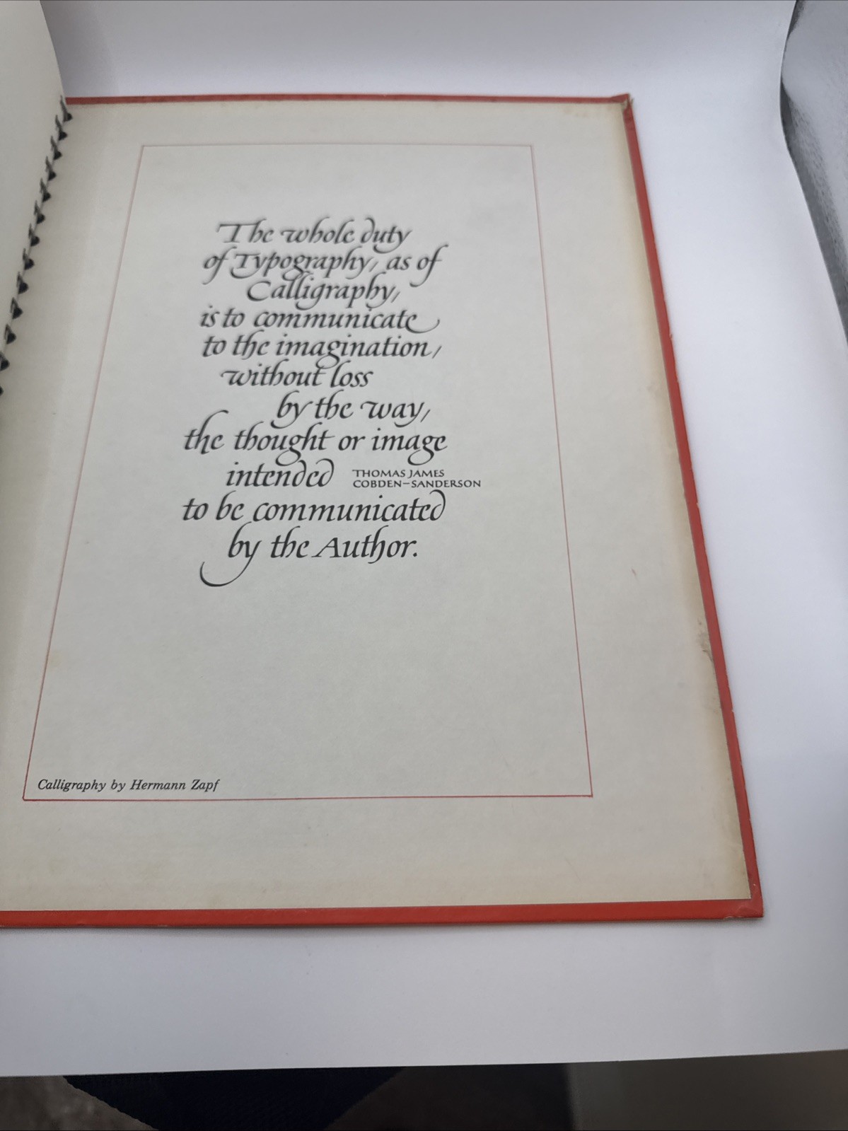 1966 Type & Lettering William Longyear VTG Revised 4th Edition Spiral Bound HC