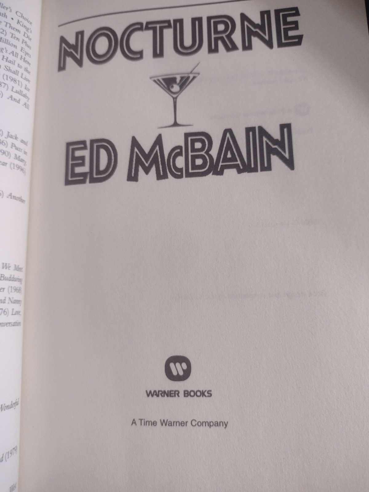 Pair Of Ed McBain Novels 1997-1999. HC.