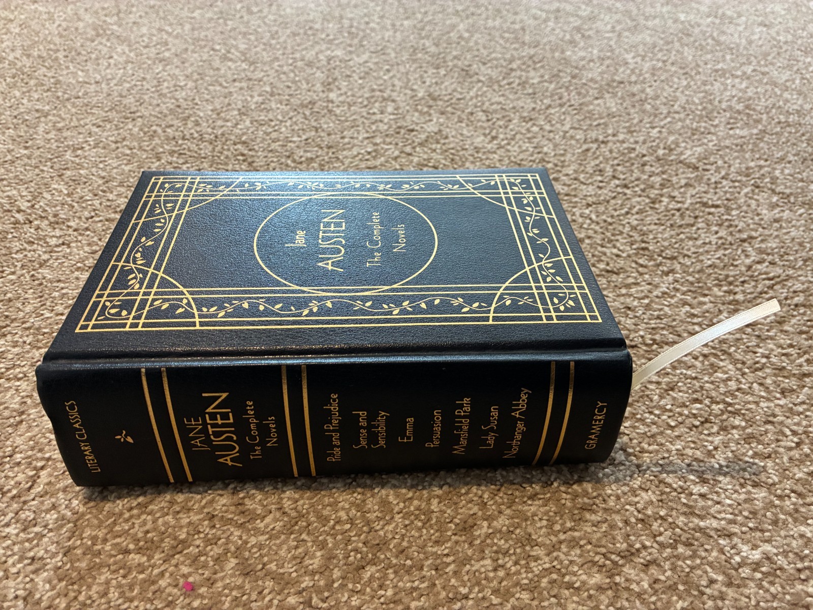 Jane Austen – The Complete Novels – RARE 1981 Leather Bound Gilded Edge Book Set