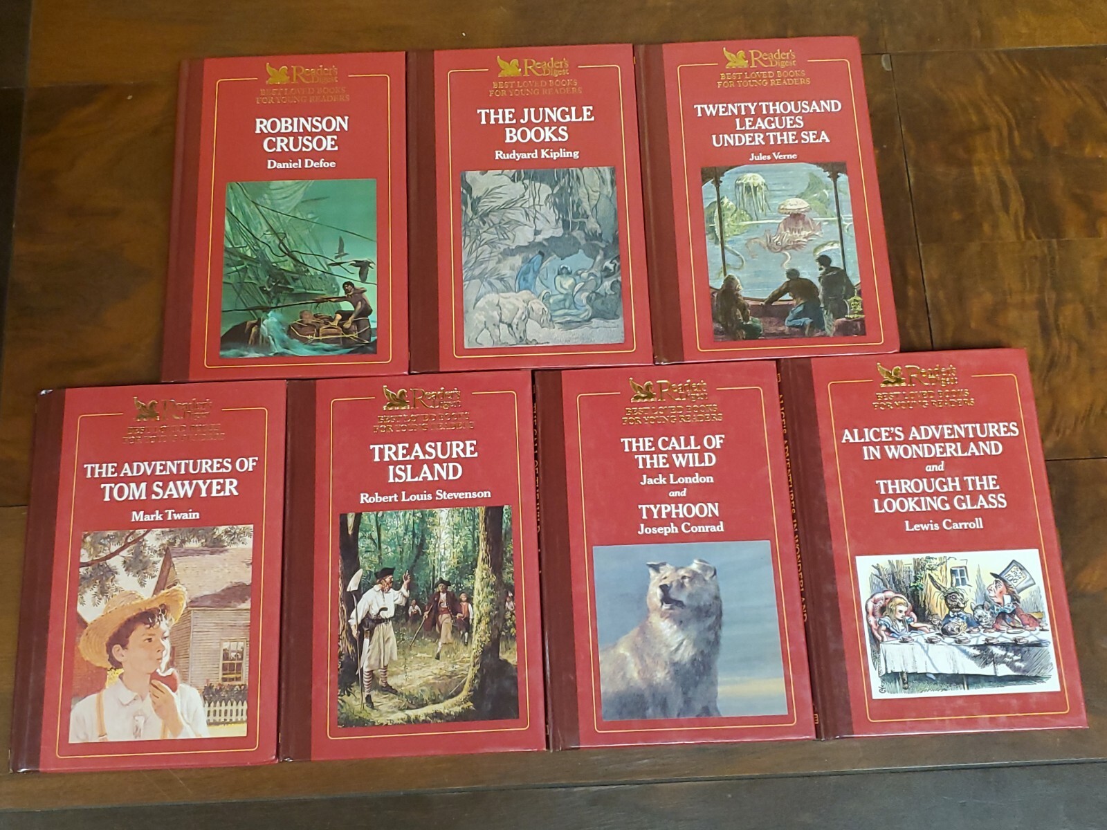 Lot of 7 Reader’s Digest Best Books for Young Readers, 1989 Choice Publishing