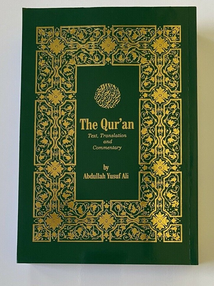 Holy Quran Arabic English Translation by Abdullah Yusuf Ali ~ Paperback
