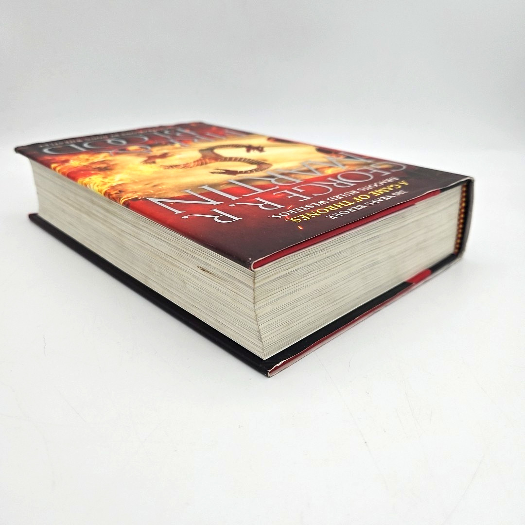 Fire & Blood by George R.R. Martin (2018 Hardcover DJ 1st/1st VG Illustrated)
