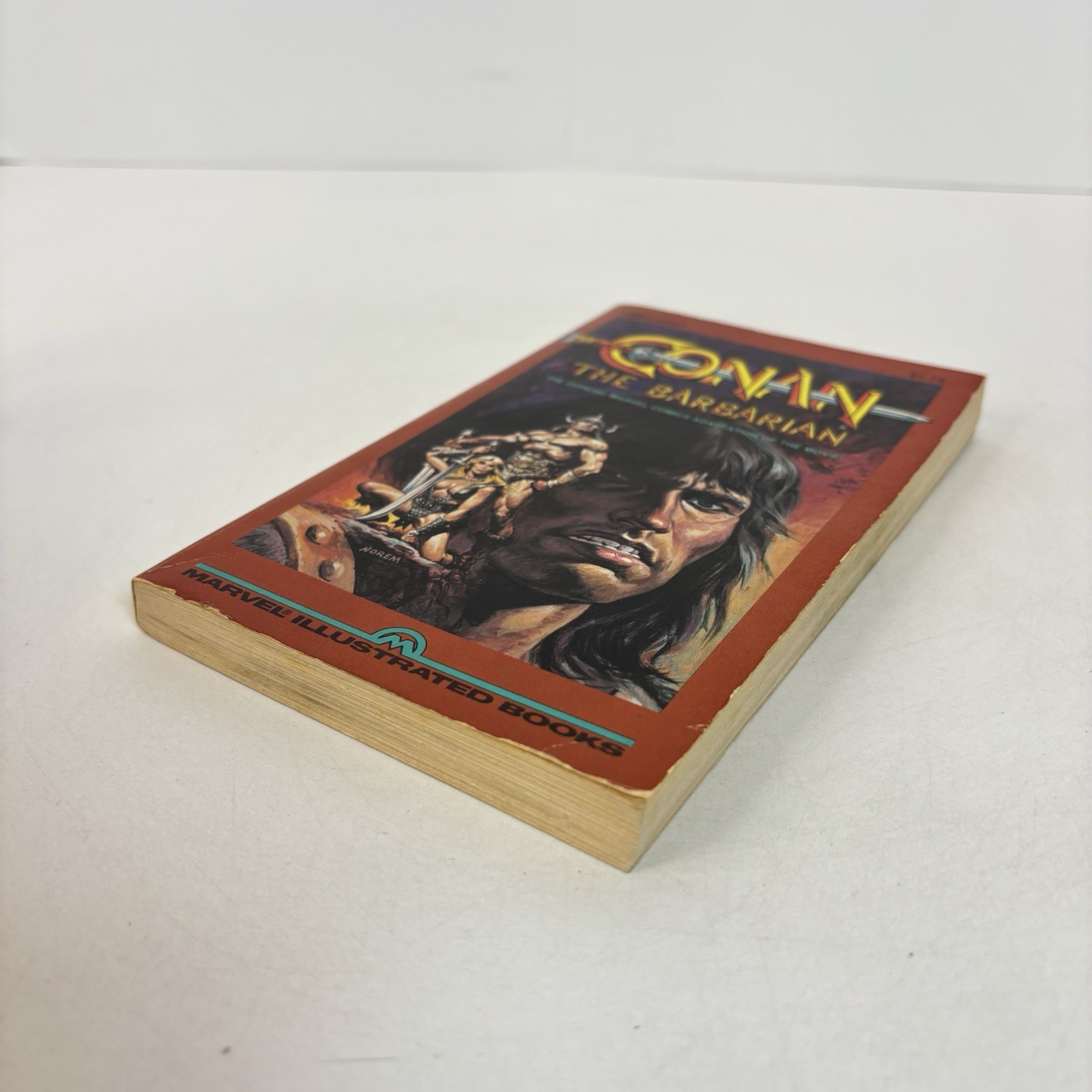 Conan The Barbarian Movie Adaptation Marvel Illustrated Book 1982 PB Graphic 3A