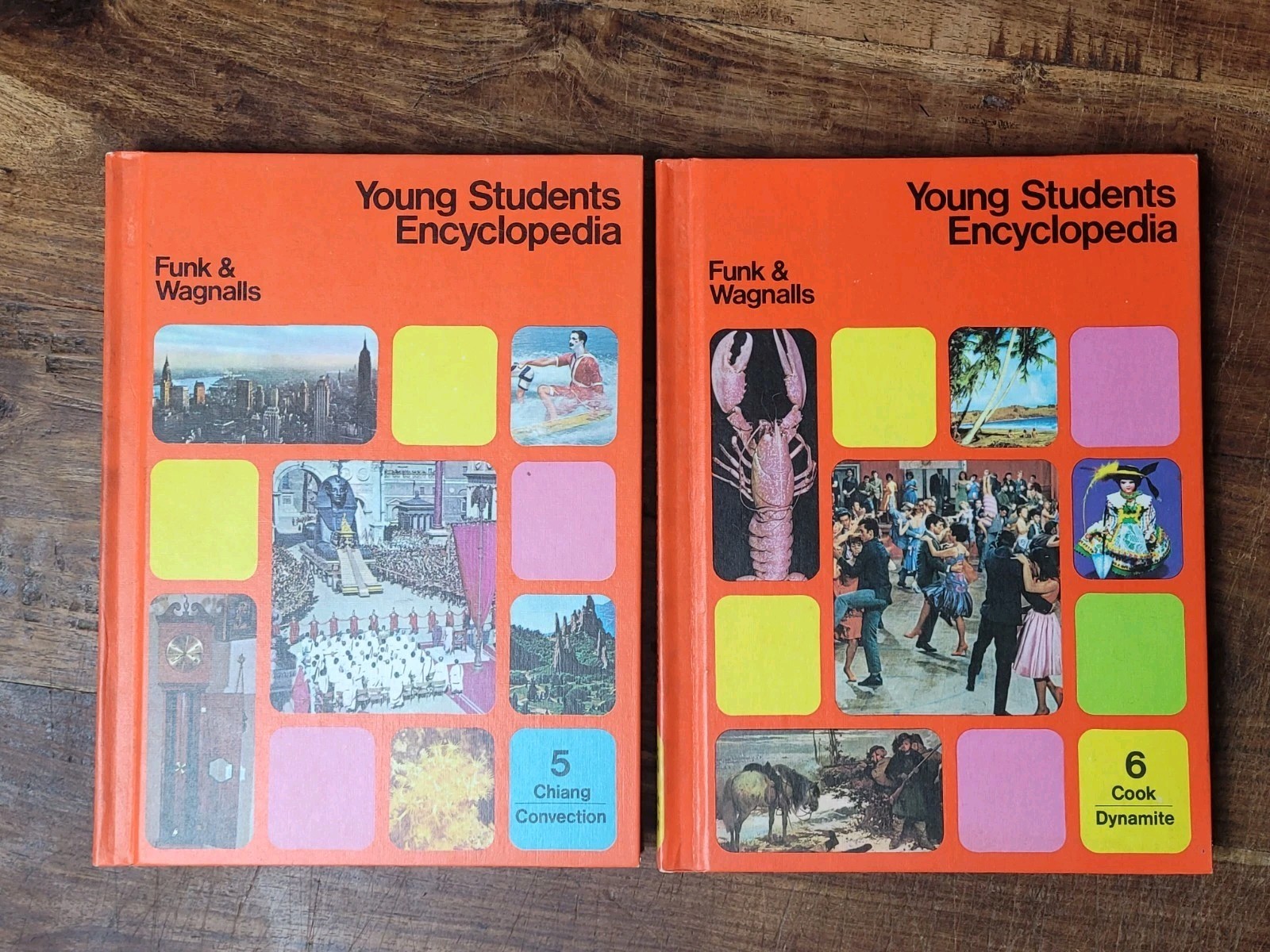 YOUNG STUDENTS ENCYCLOPEDIA (20 VOLUME SET) BY Funk & Wagnalls HARDCOVER 1972/73
