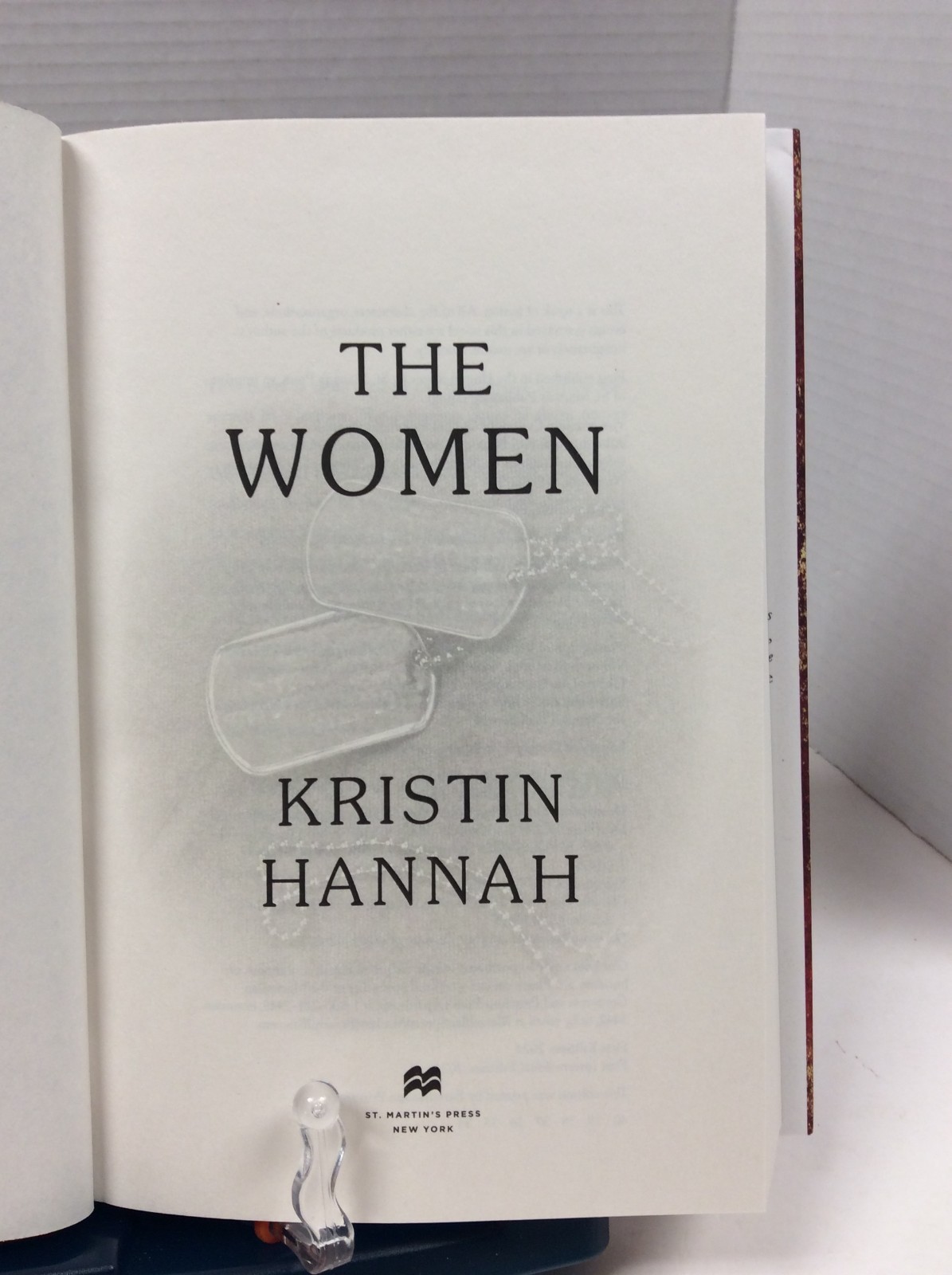 THE WOMEN Kristen Hannah (Signed) HC 2024 St. Martin’s Press