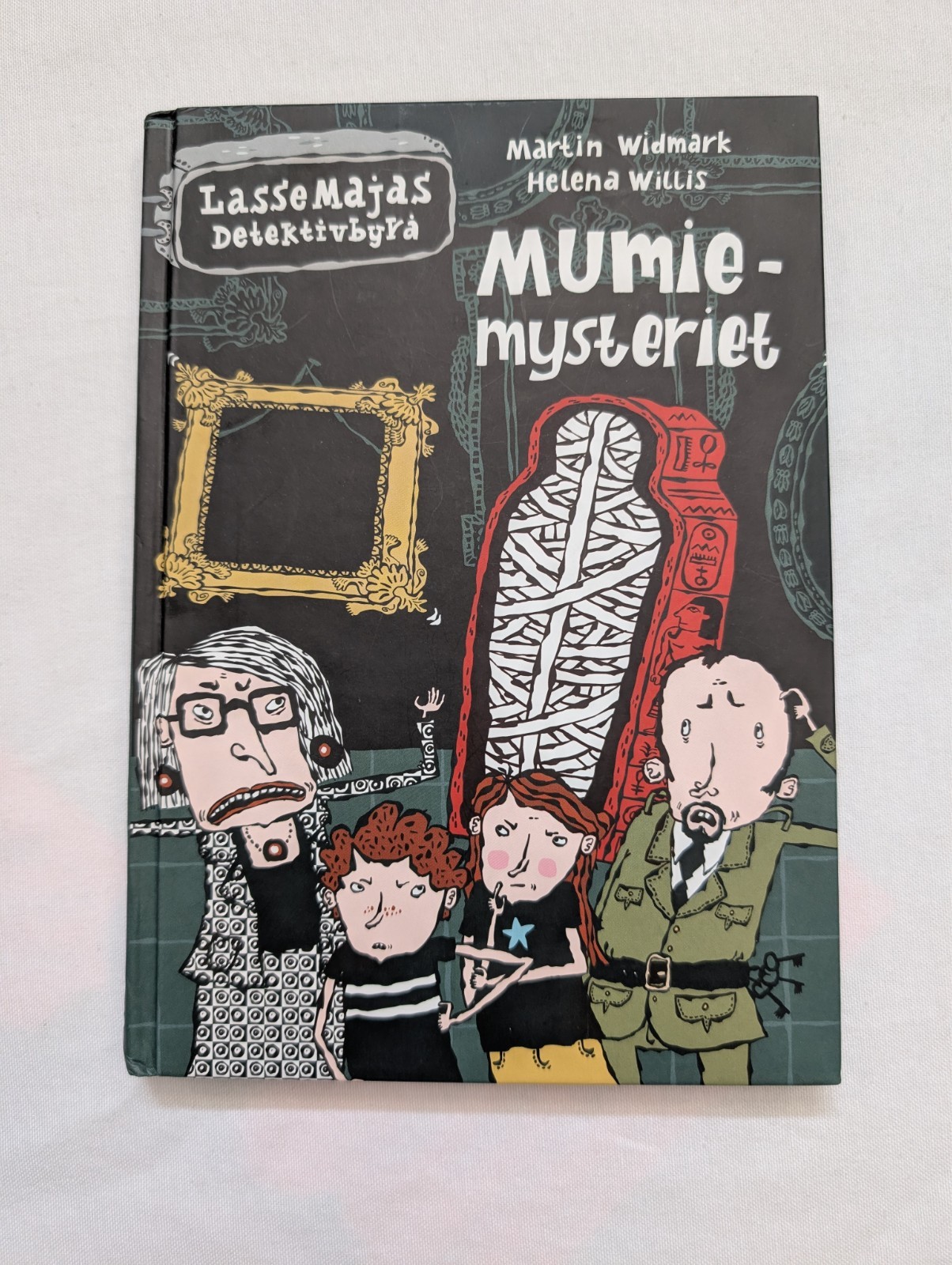 Lasse Maja’s Detective Agency 8 Book Hardcover Lot in Swedish Svenska Widmark