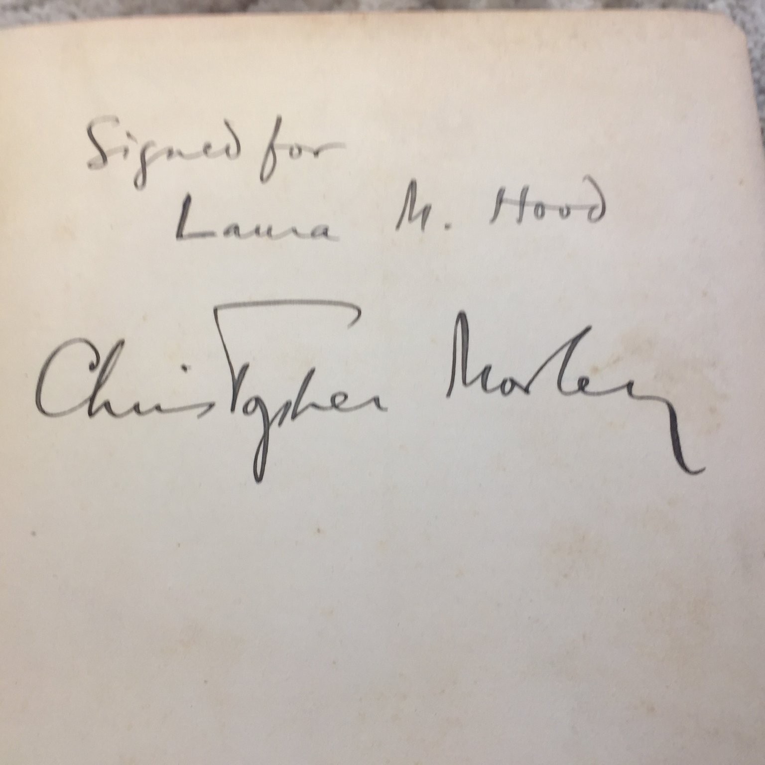 The Romany Stain Christopher Morley SIGNED 1927 Illustrated Travel Writing Book