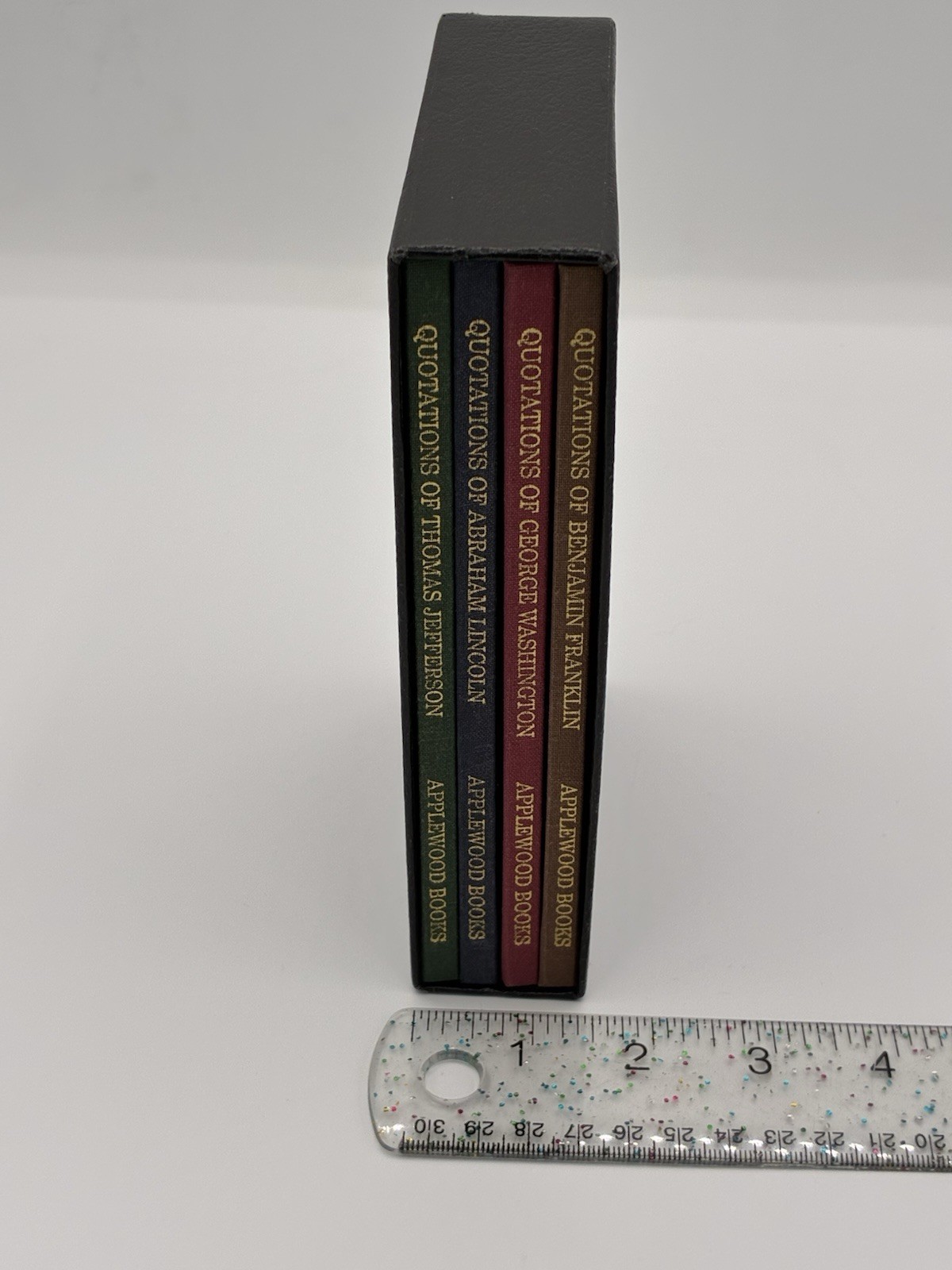 Founding Fathers Presidential Boxed Set 4 Applewood Books Mount Rushmore
