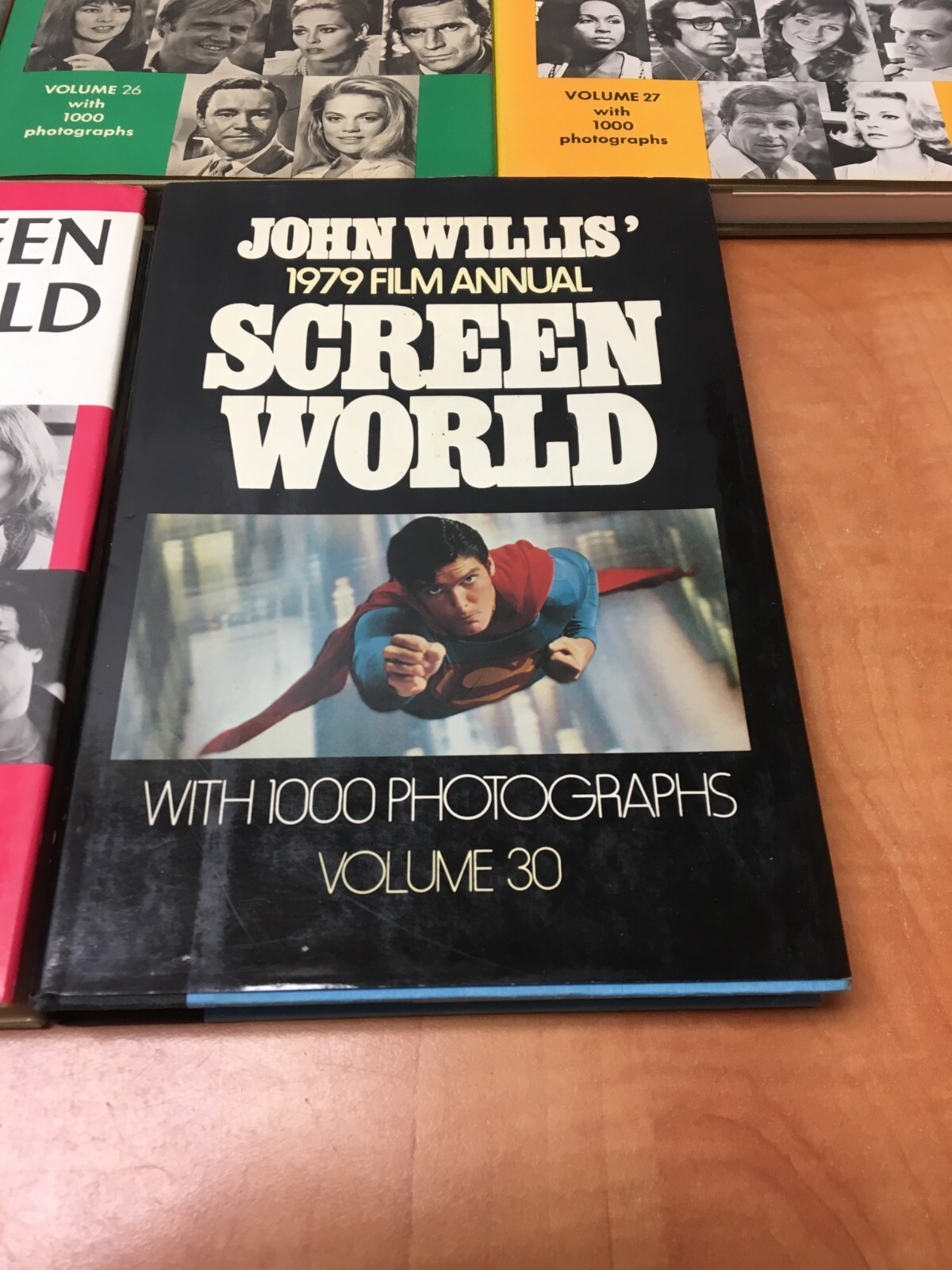 Lot of 5 John Willis Screen World 1970s EDITIONS Film Annual 73 75 76 78 79 HCDJ