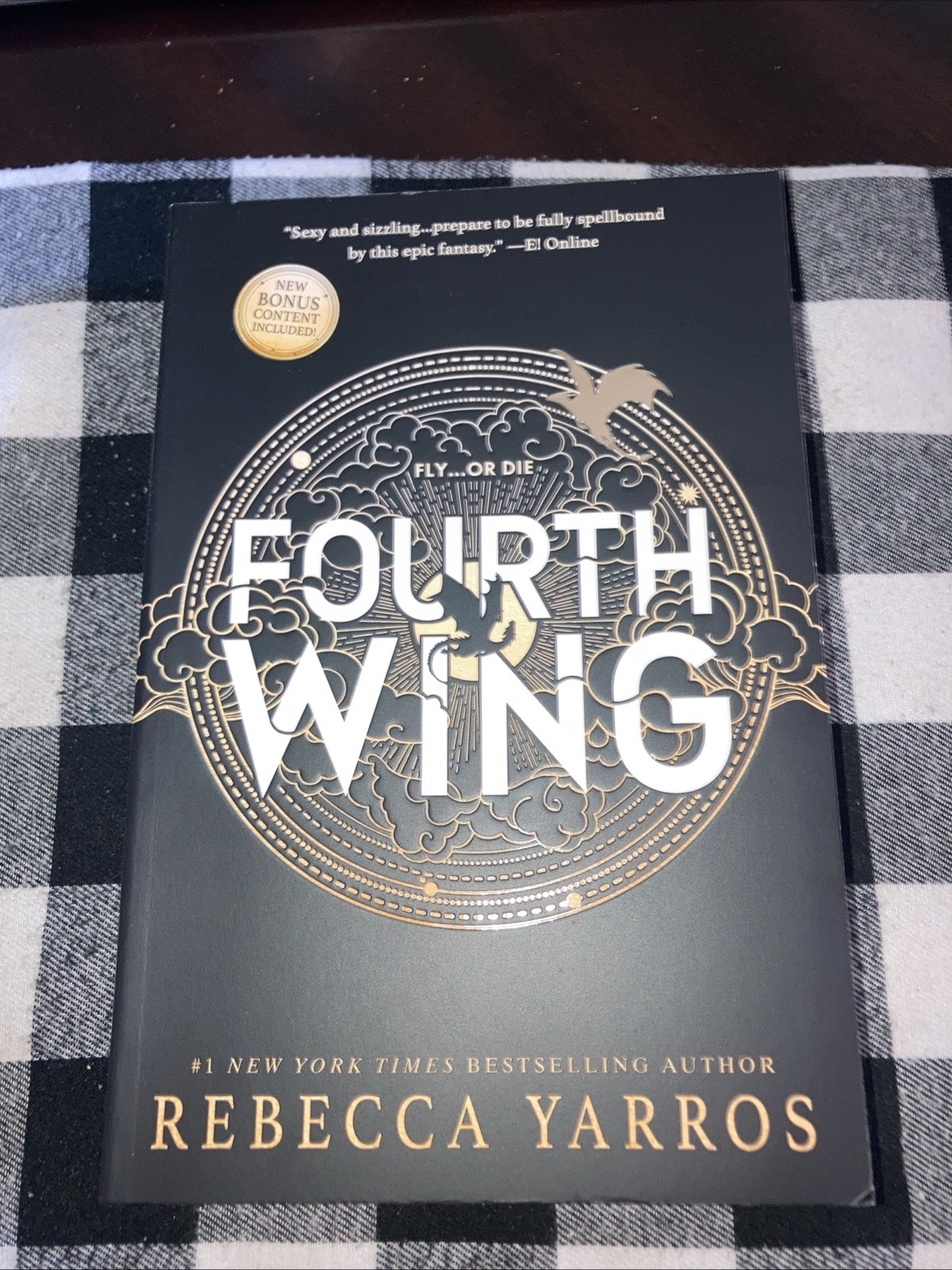 Fourth Wing Special Limited 1st Edition Paperback- Sprayed Edge