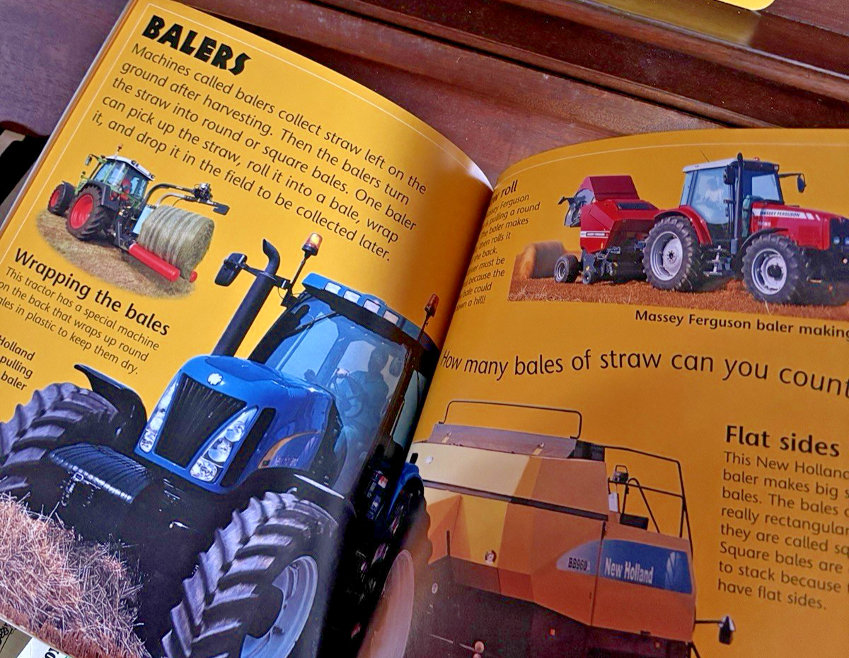 Tractors Trucks Construction Vehicles Lot 10 Kids Books Tonka John Deere