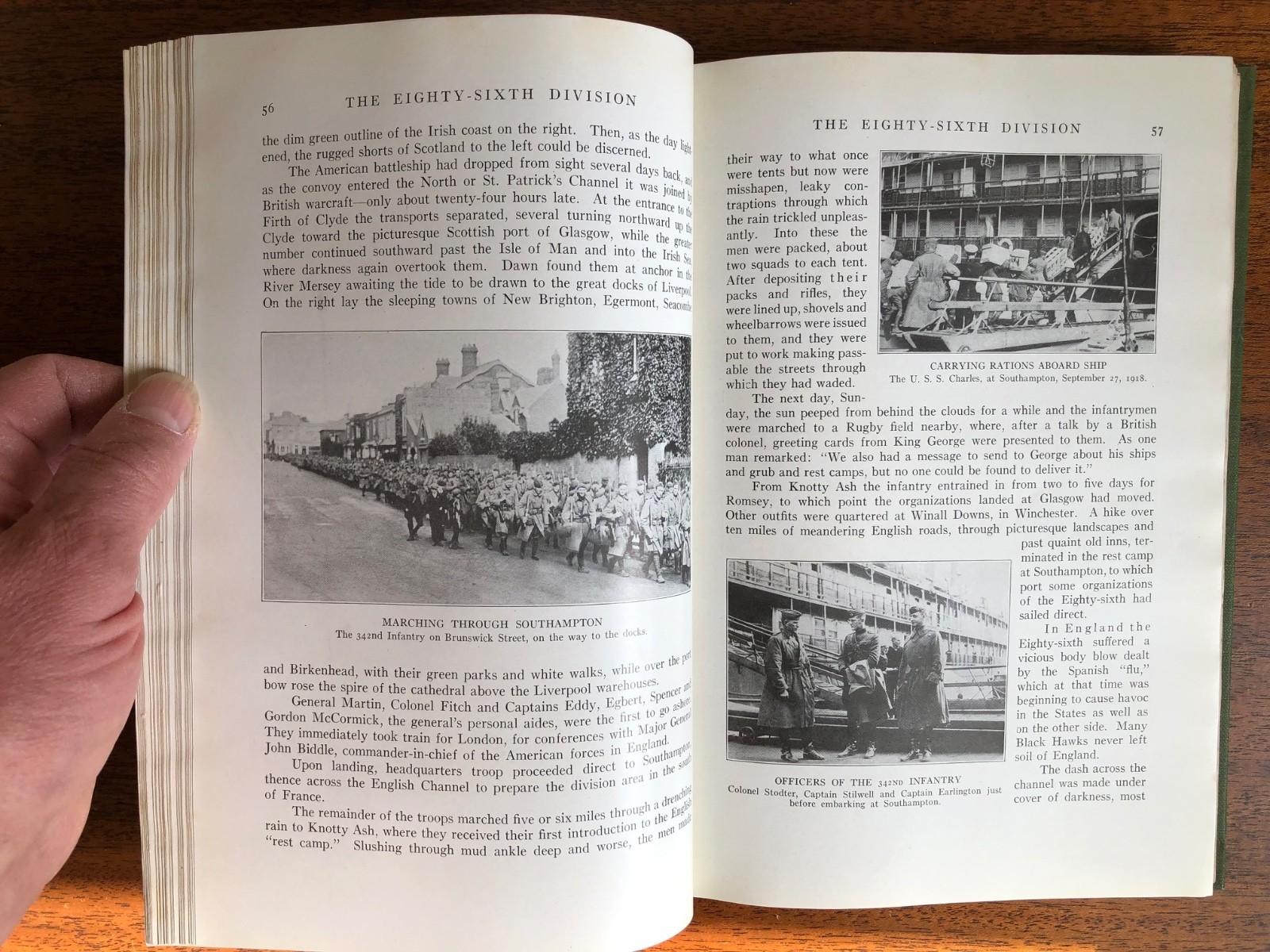 Official History Eighty-Sixth Division – 86th – WW1 – 1921 Hardcover