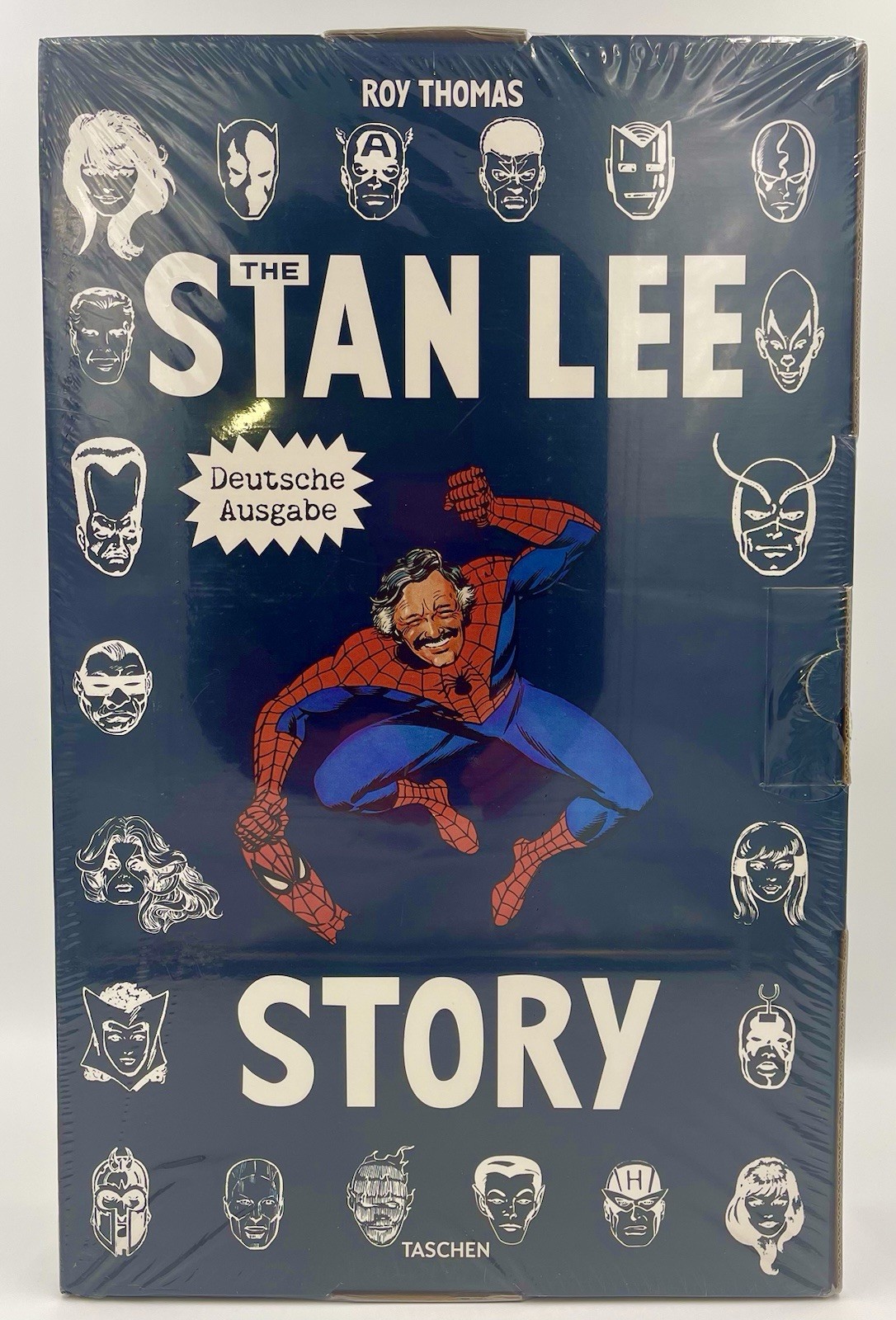 Taschen “The Stan Lee Story” Roy Thomas OVERSIZED Hardcover, 2019 German Ed, NEW