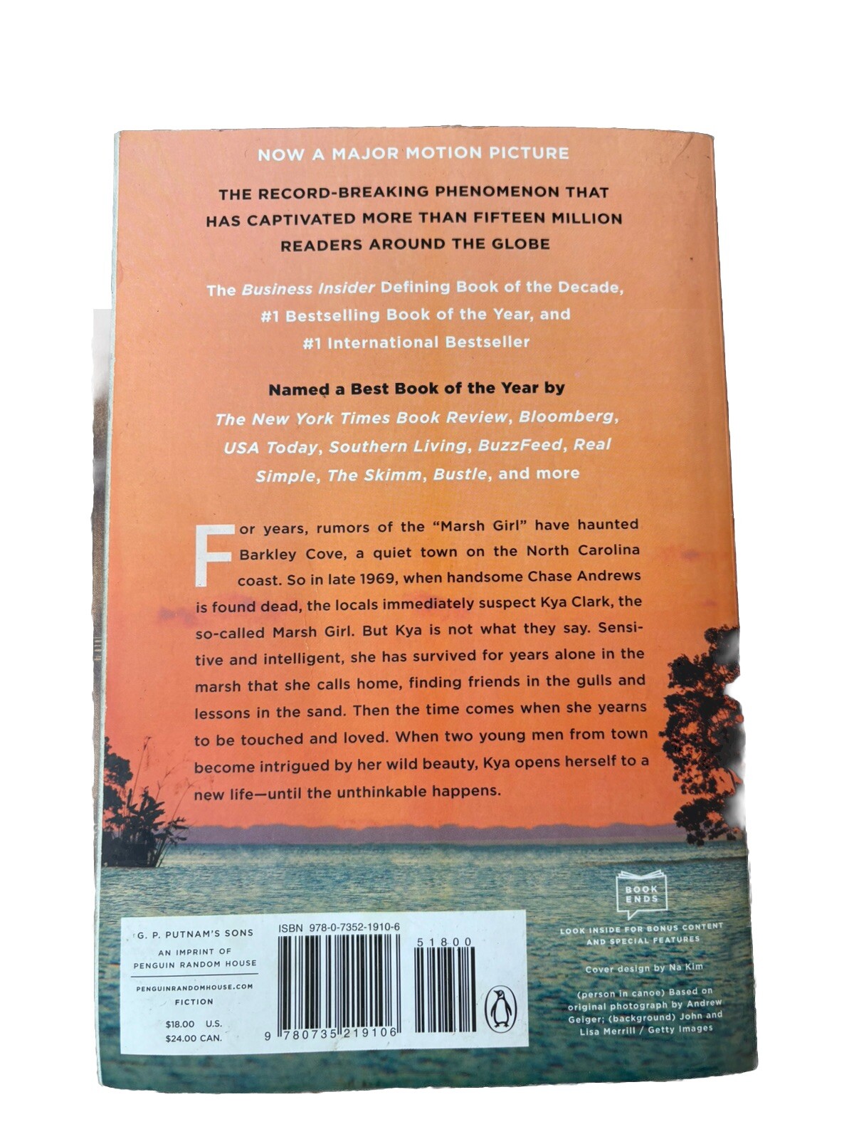 Where the Crawdads Sing : Reese’s Book Club (a Novel) by Delia Owens (2021,…